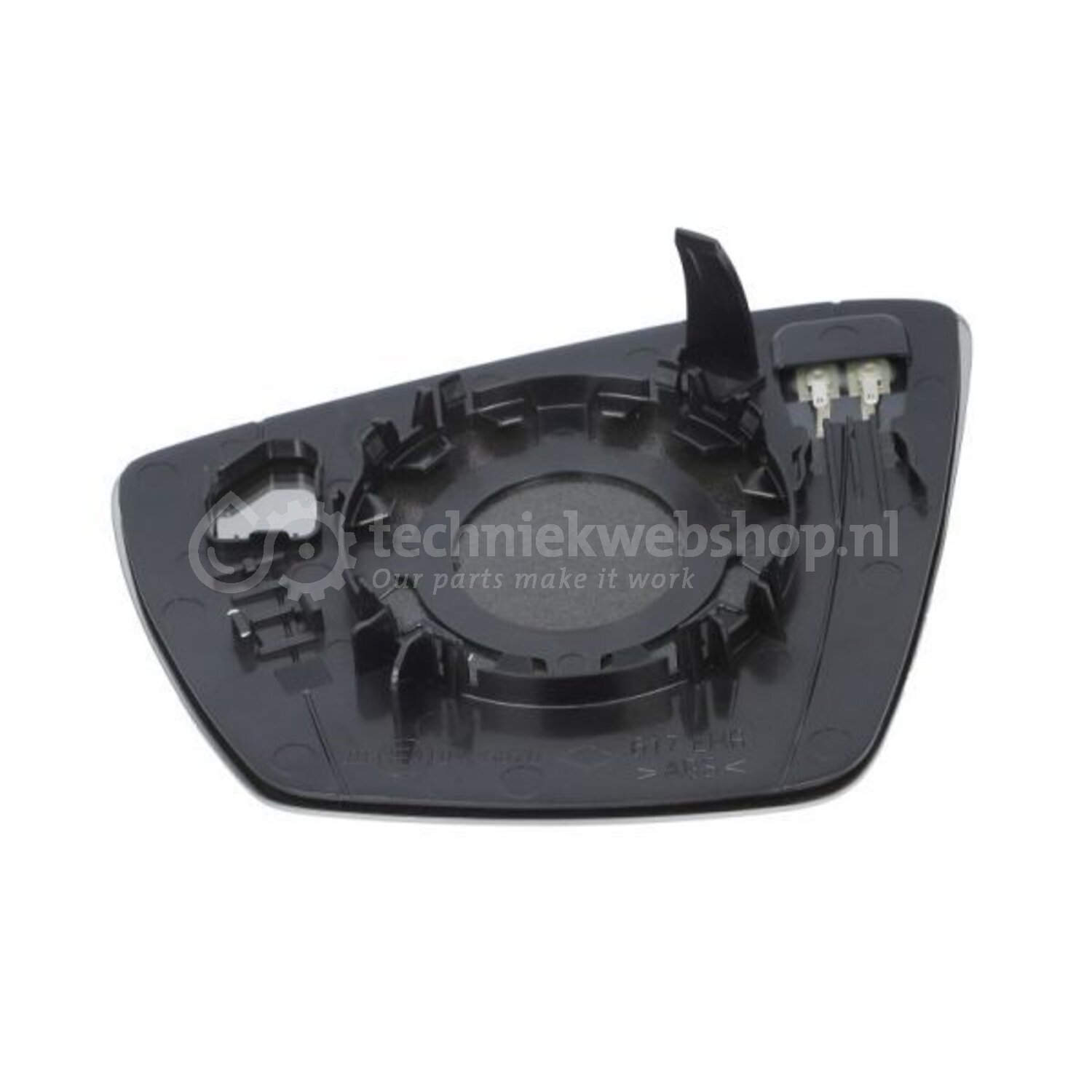 KOTARBAU Tractorspiegel – Universele Buitenspiegel, 15,5x28,5 Cm, PVC, Voor Tractor, Graafmachine En Lader, Eenvoudig Te Monteren