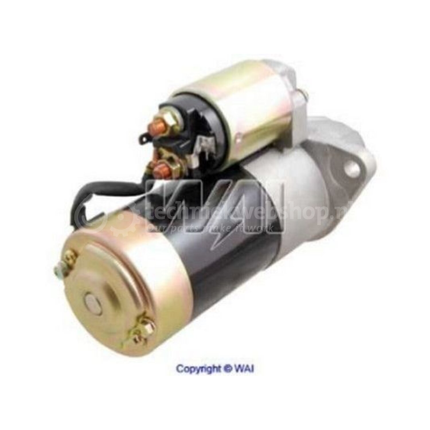 WAI Startmotor / Starter voor o.a. Mitsubishi, Subaru - 16889N ...