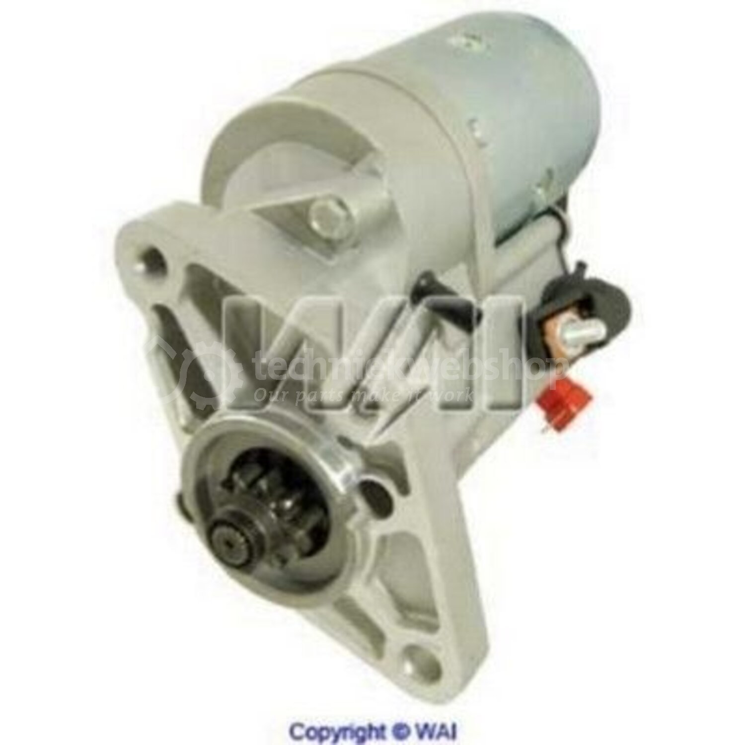 WAI Startmotor / Starter voor o.a. Hyundai, Kia - 33187N, 609843377548 ...