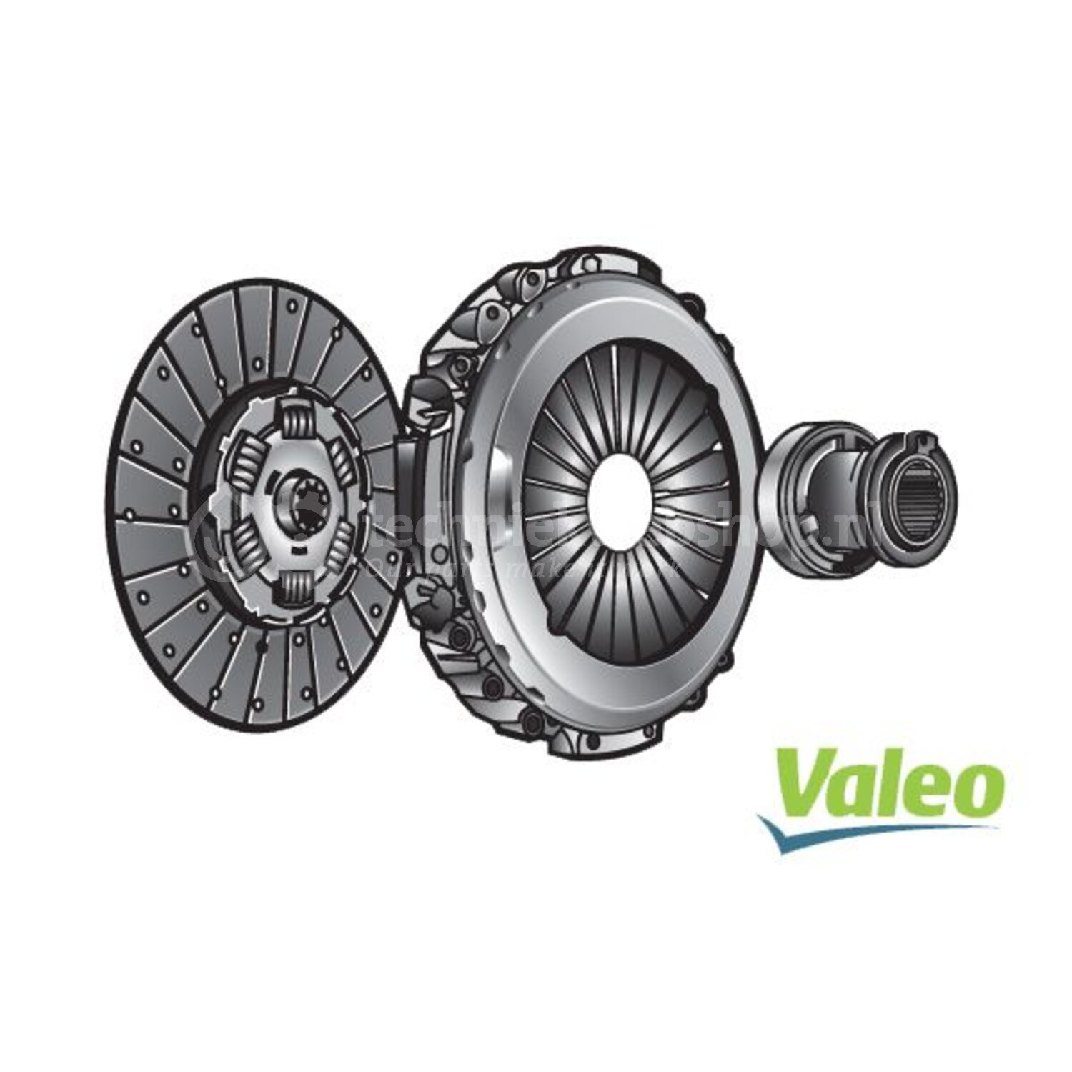VALEO Koppelingsset voor o.a. Mercedes-Benz - 805293, 3276428052939 ...