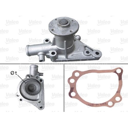 Pompe à Eau VALEO 506010 - Pièce Pour Circuit De Refroidissement Moteur, Sans Poulie, Avec Joints