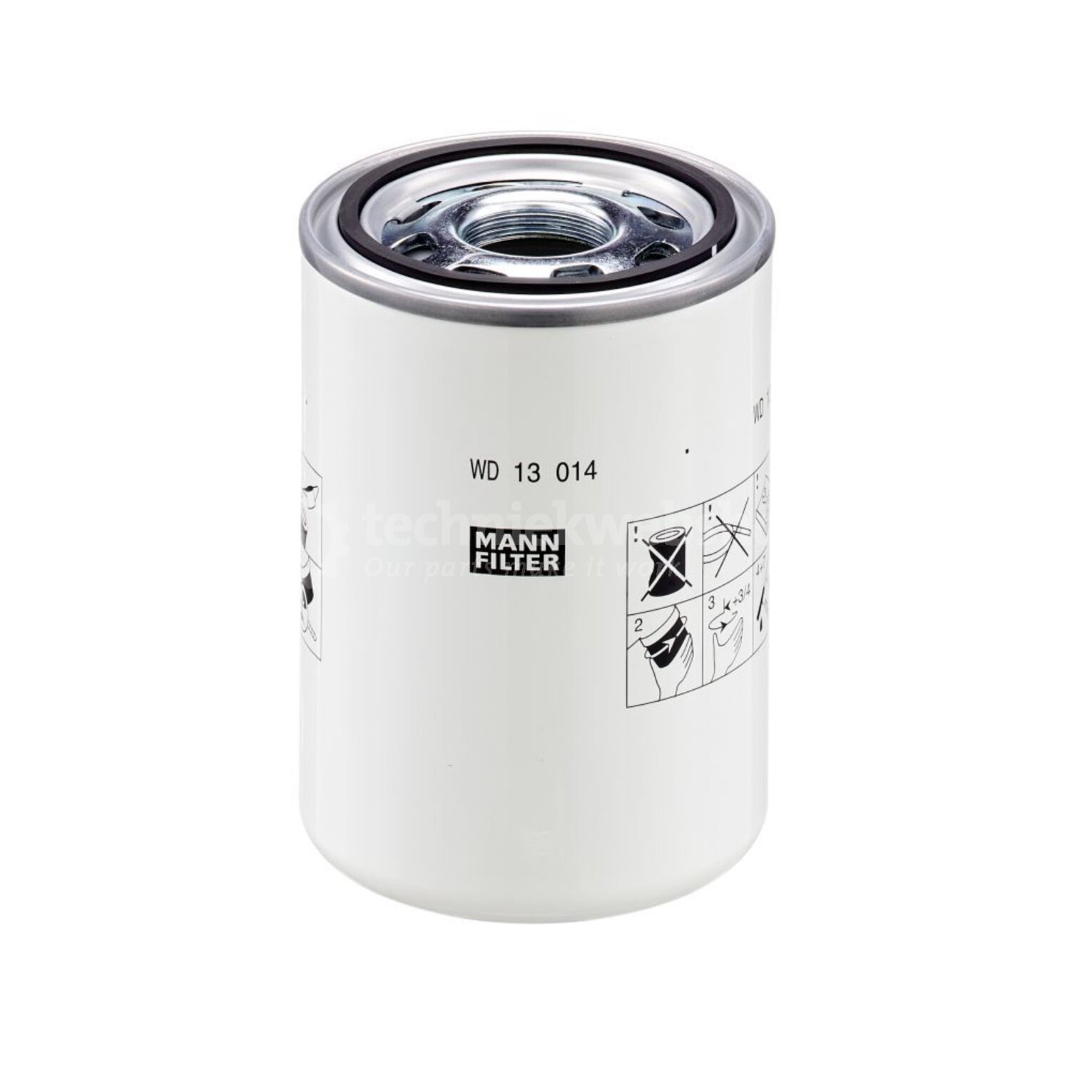 MANN-FILTER Filter, hydrauliek voor o.a. Merlo - WD 13 014 ...