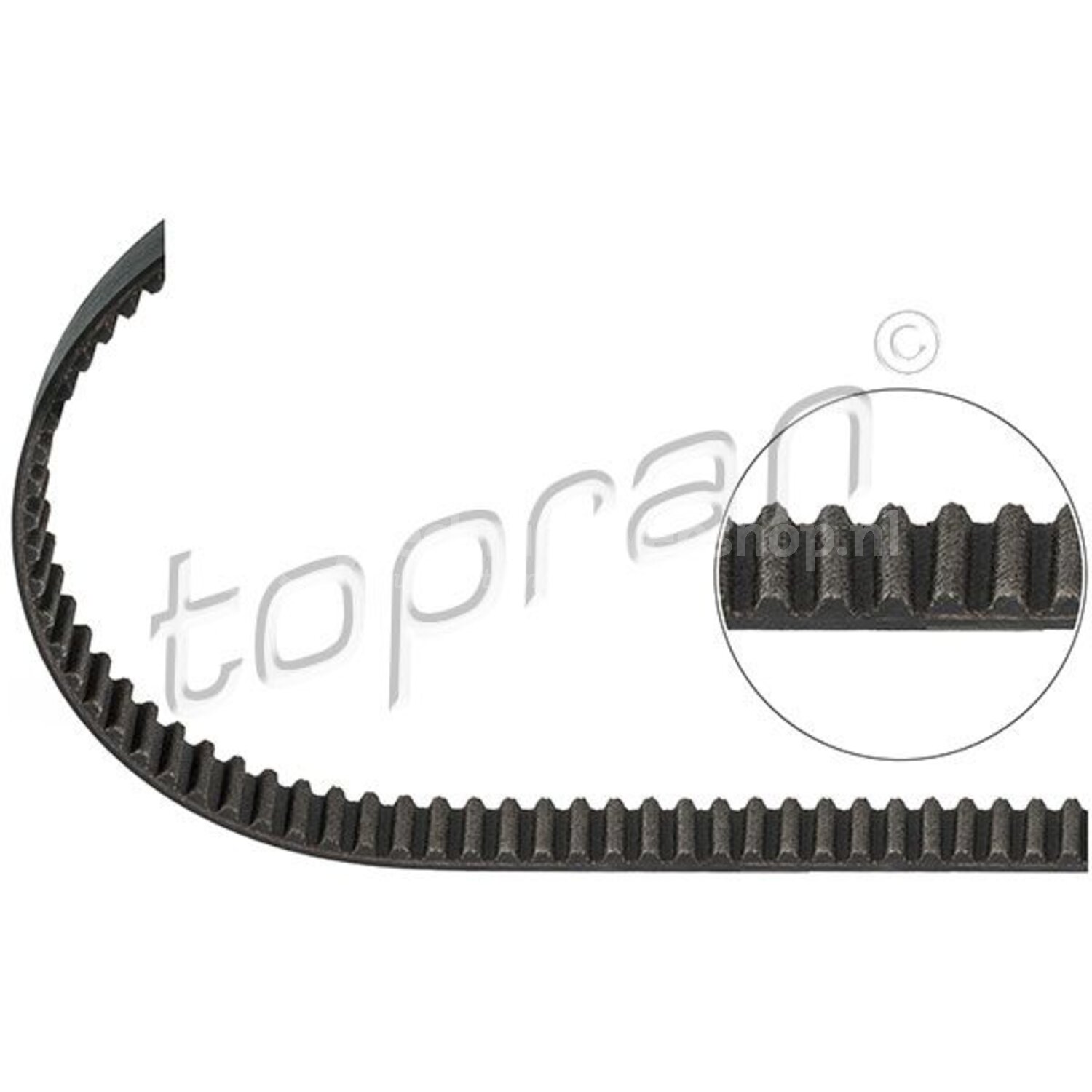 TOPRAN Getande riem voor o.a. Audi, Porsche, Seat, Skoda, Vw, Cupra ...