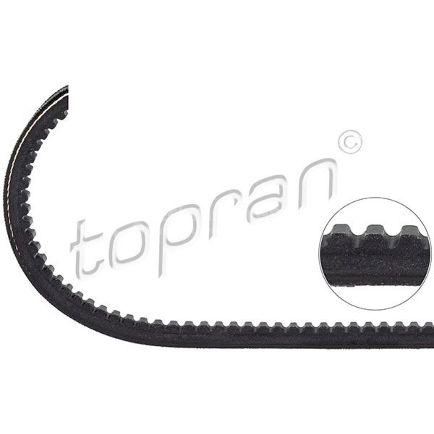 TOPRAN V-riem voor o.a. Audi, Vw, Porsche, Seat, Skoda, Cupra - 101 451 ...