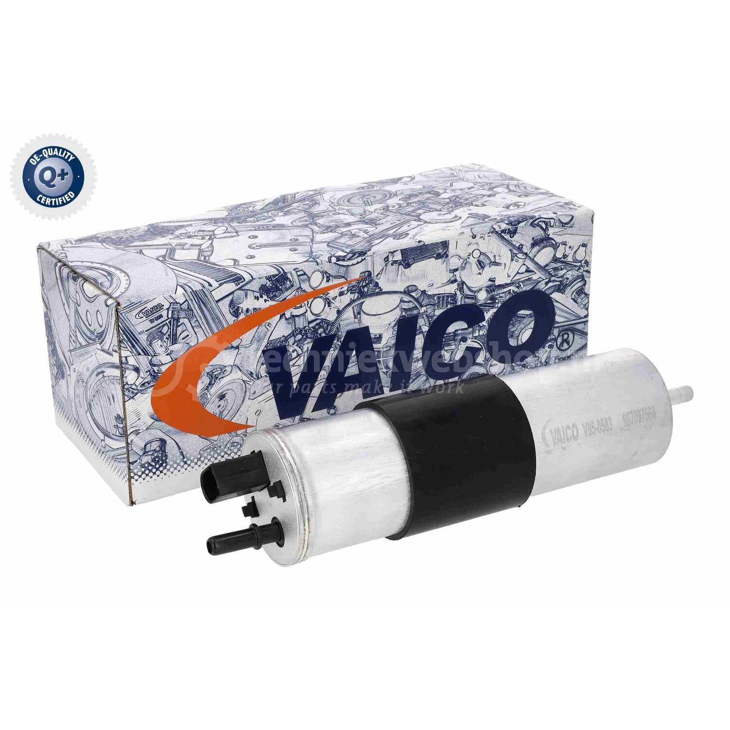 VAICO Brandstoffilter voor o.a. Volvo, Bmw, Chevrolet, Subaru, Mercedes ...