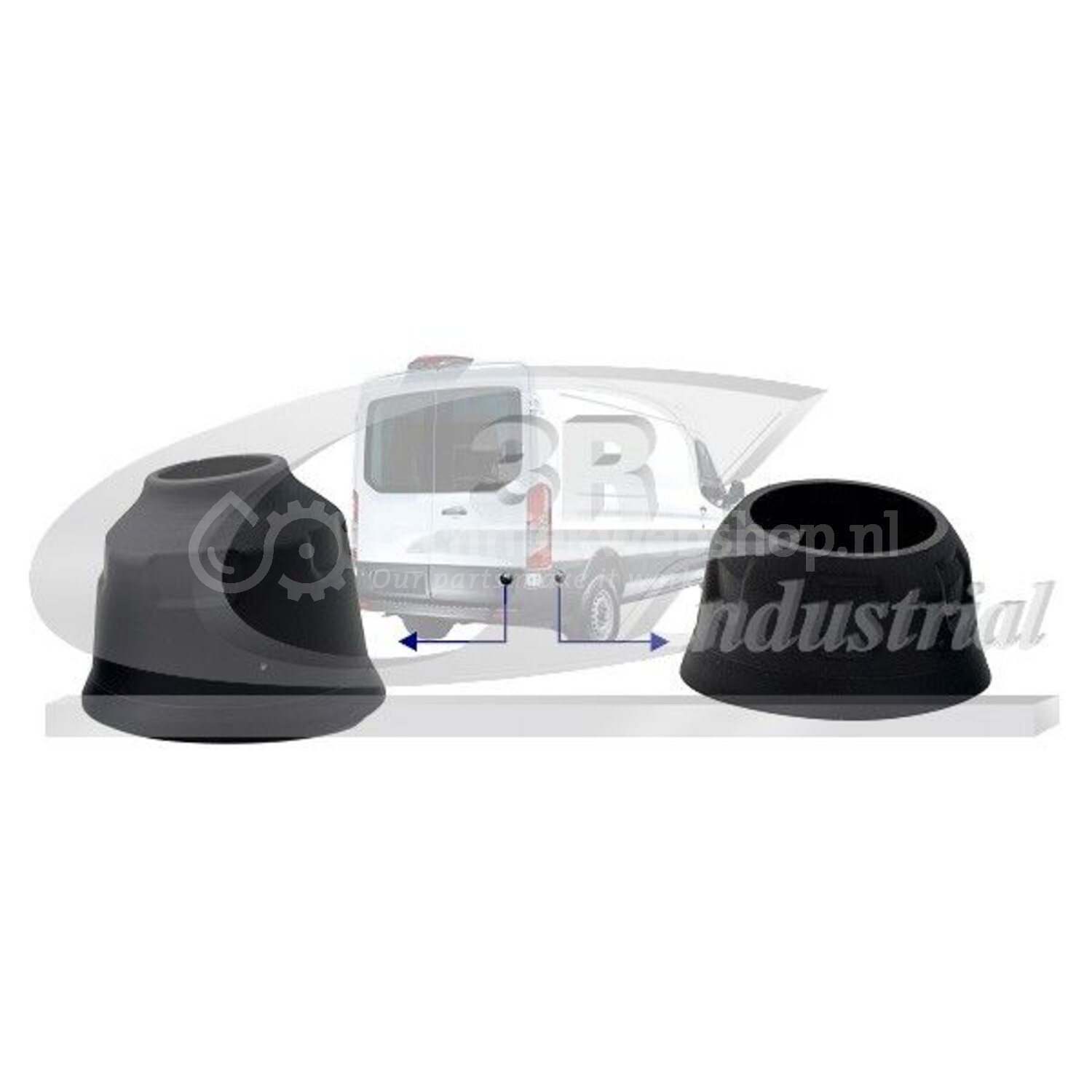 3RG Aanslagbuffer, achterdeur/-klep voor o.a. Ford - 79302 ...