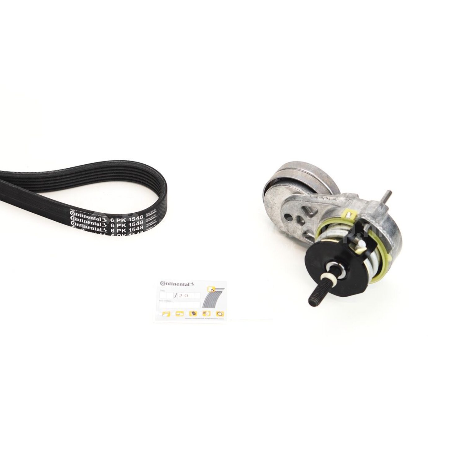 CONTINENTAL CTAM Poly V-riem set voor o.a. Opel, Chevrolet, Vauxhall ...