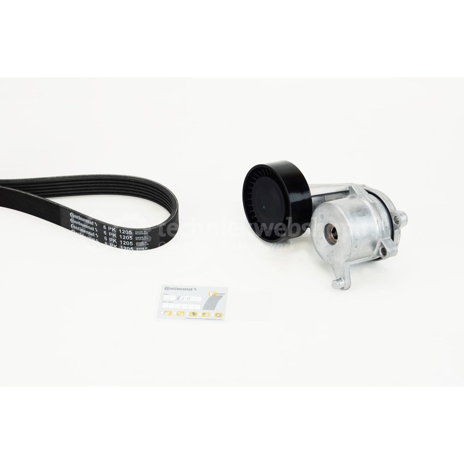CONTINENTAL CTAM Poly V-riem set voor o.a. Citroën, Peugeot, Toyota ...