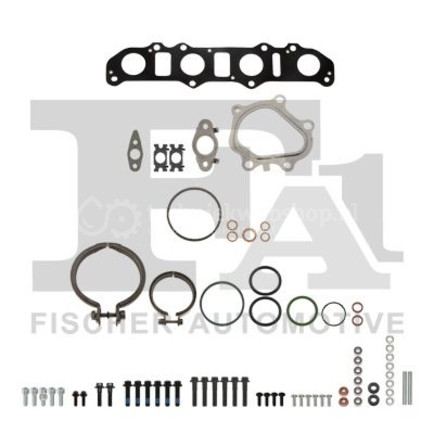 FA1 Turbocharger, montageset voor o.a. Volvo - KT550430, 5907755633321 ...