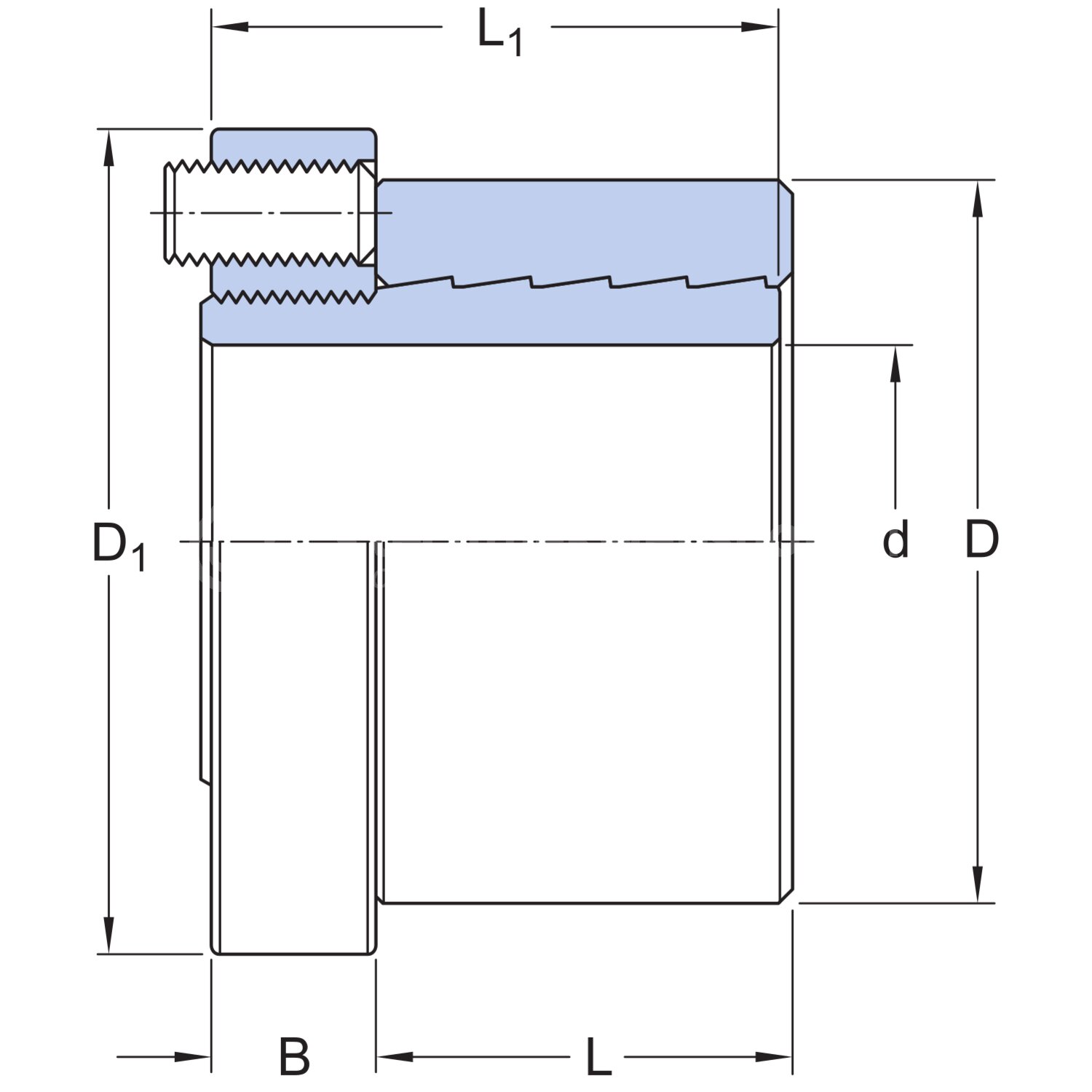 SKF SH-klembus SHR 30 - 7316577641182 | Boring: 30 mm | Buitendiameter ...