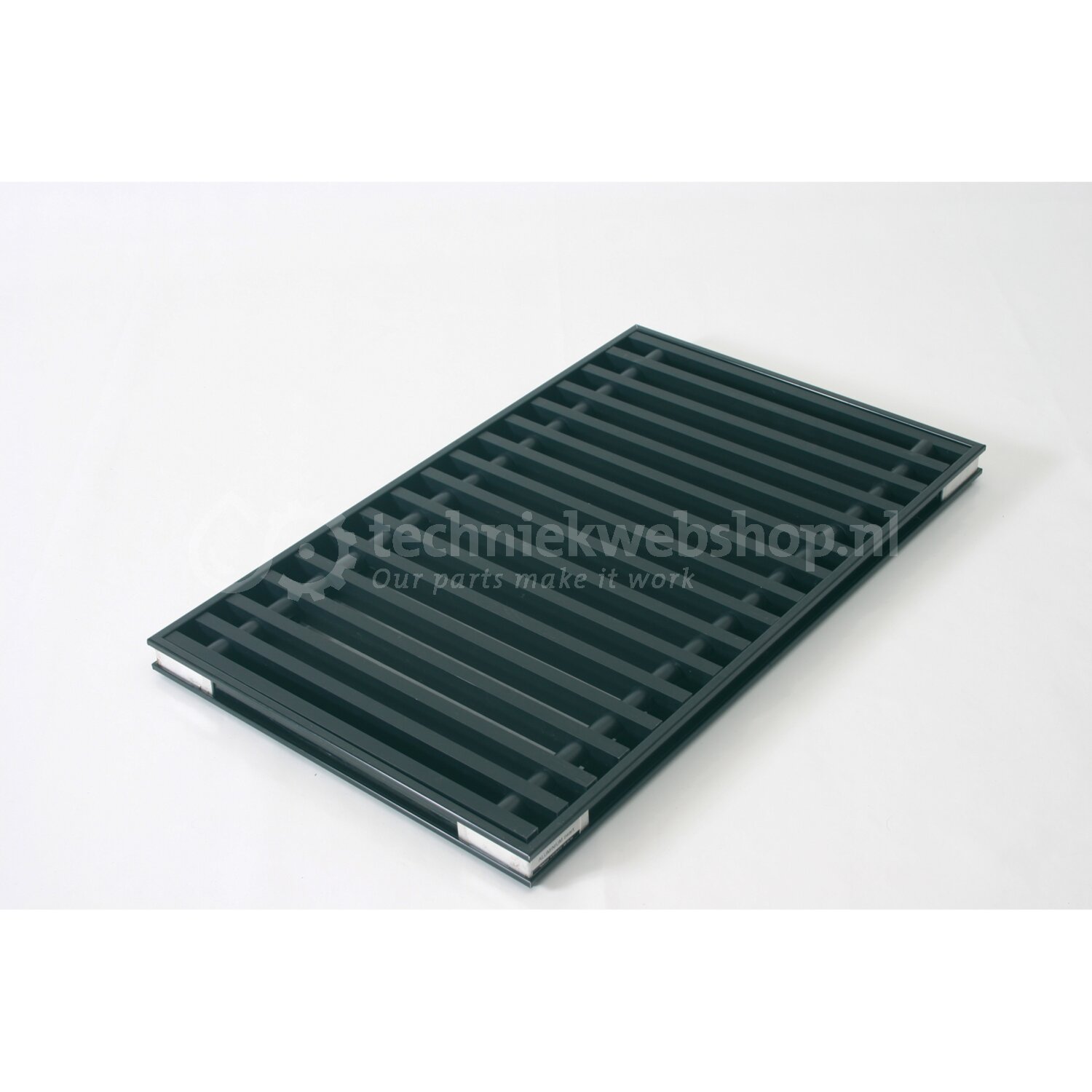Betherma Metro - Rolrooster / Rooster Aluminium zwart 3200x280, Rooster ...