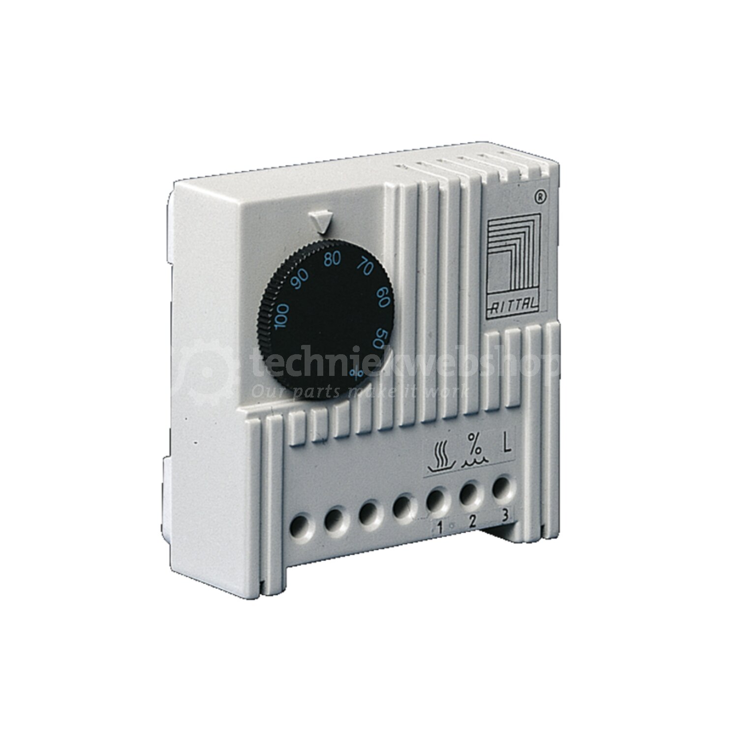 Rittal SK - 3118000 / Hygrostaat 50-100% 24-230V AC/DC, Hygrostaat voor ...