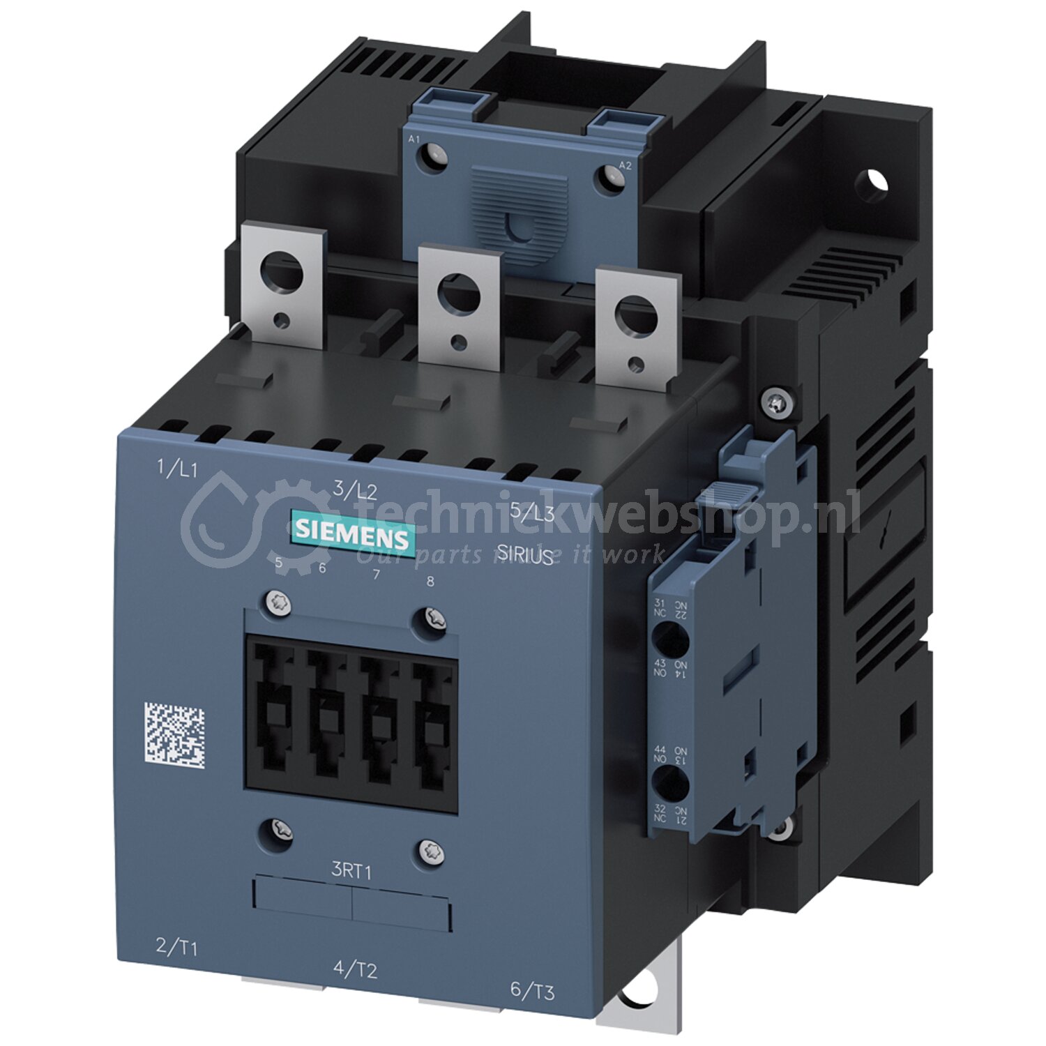 Siemens Industry CONTACTOR, 275A/AC-1 / Contactor, AC-1, 275 A/690 V/40 ...