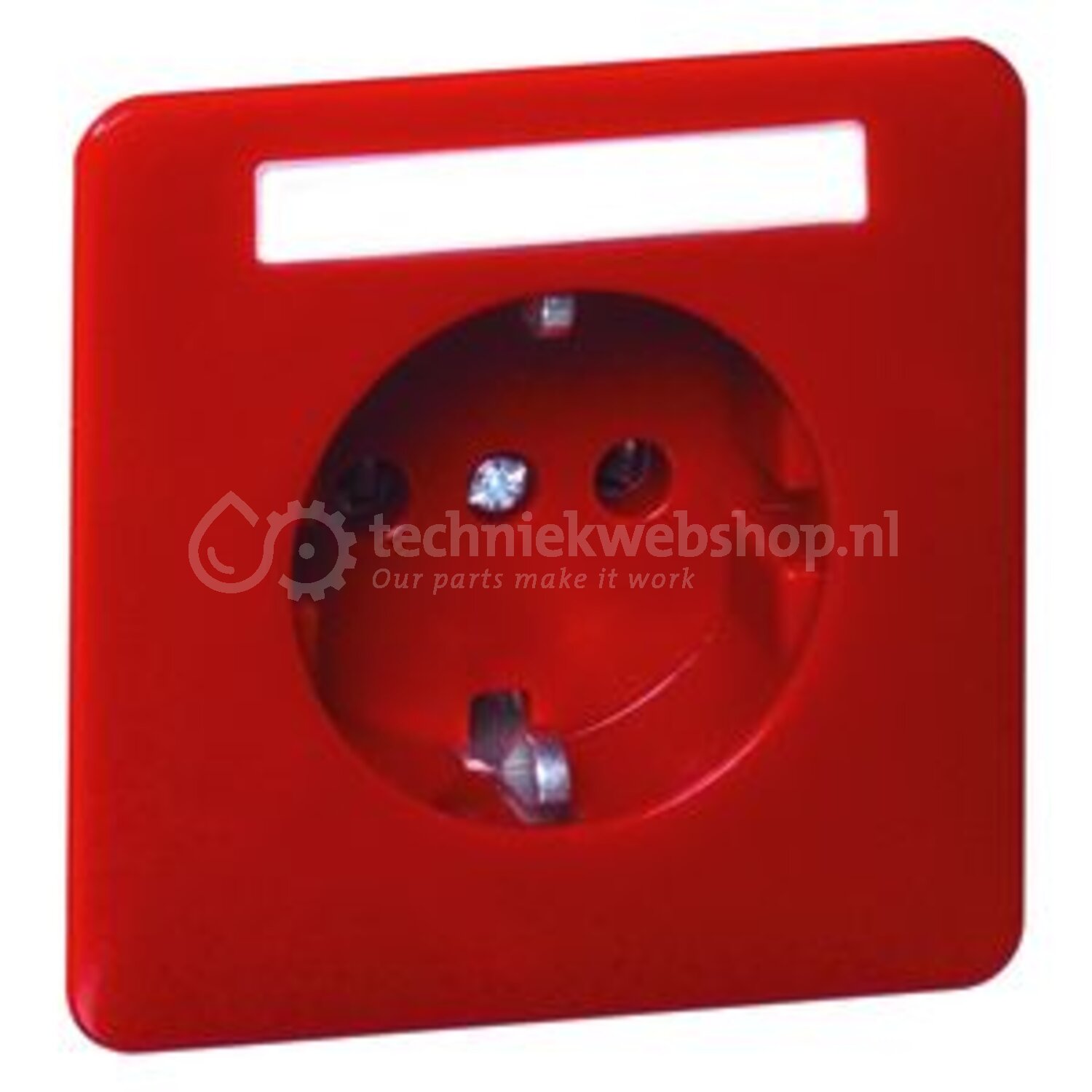 PEHA Ziekenhuisinstallatie - D 80.6611 NA ROT / STANDARD wcd 1-voudig ...