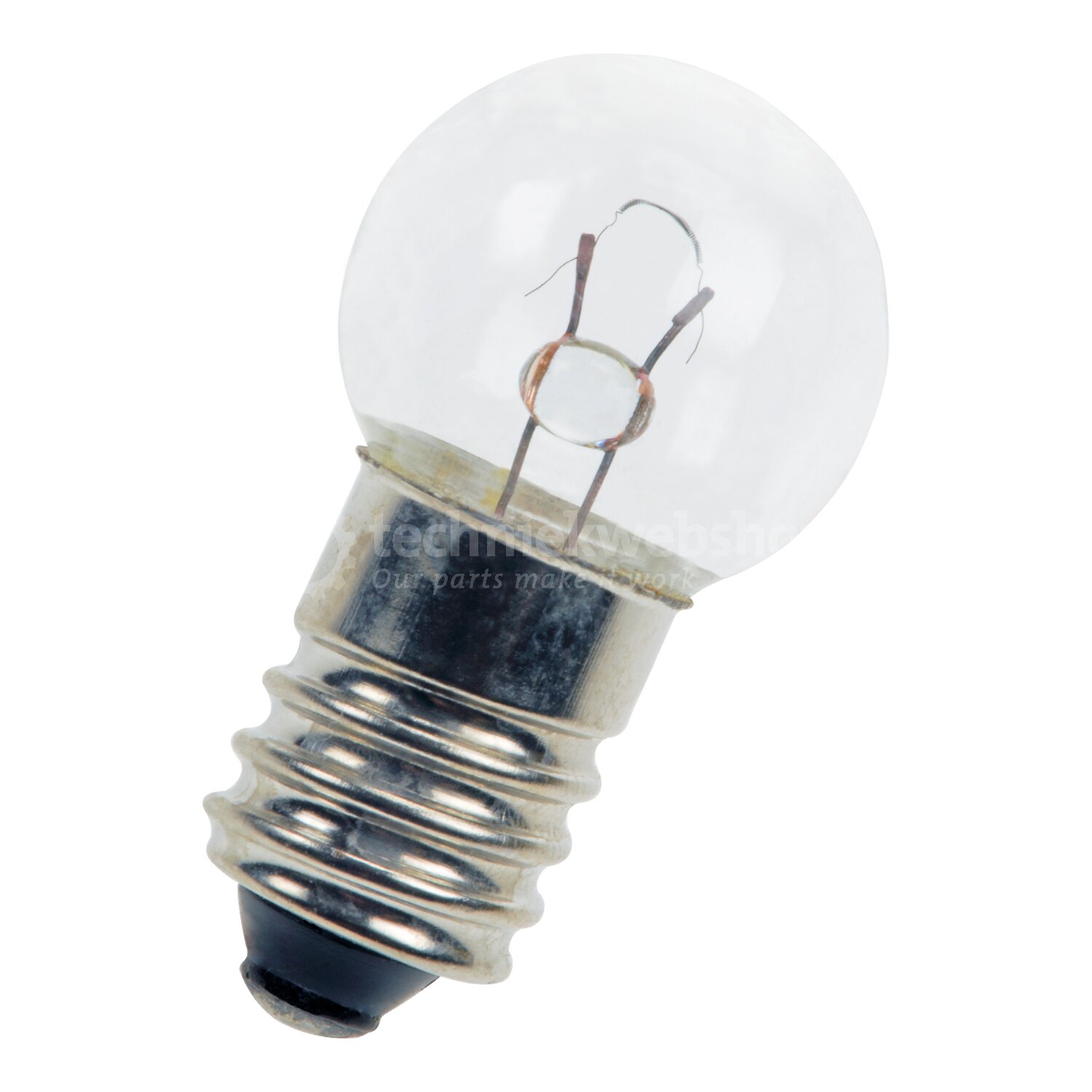 thumbnail image 2 of 10x E10 Miniature Edison Screw Bulbs | 12-14V 0.16A MES Vintage Soviet NOS Filament Lamps 2 of 5