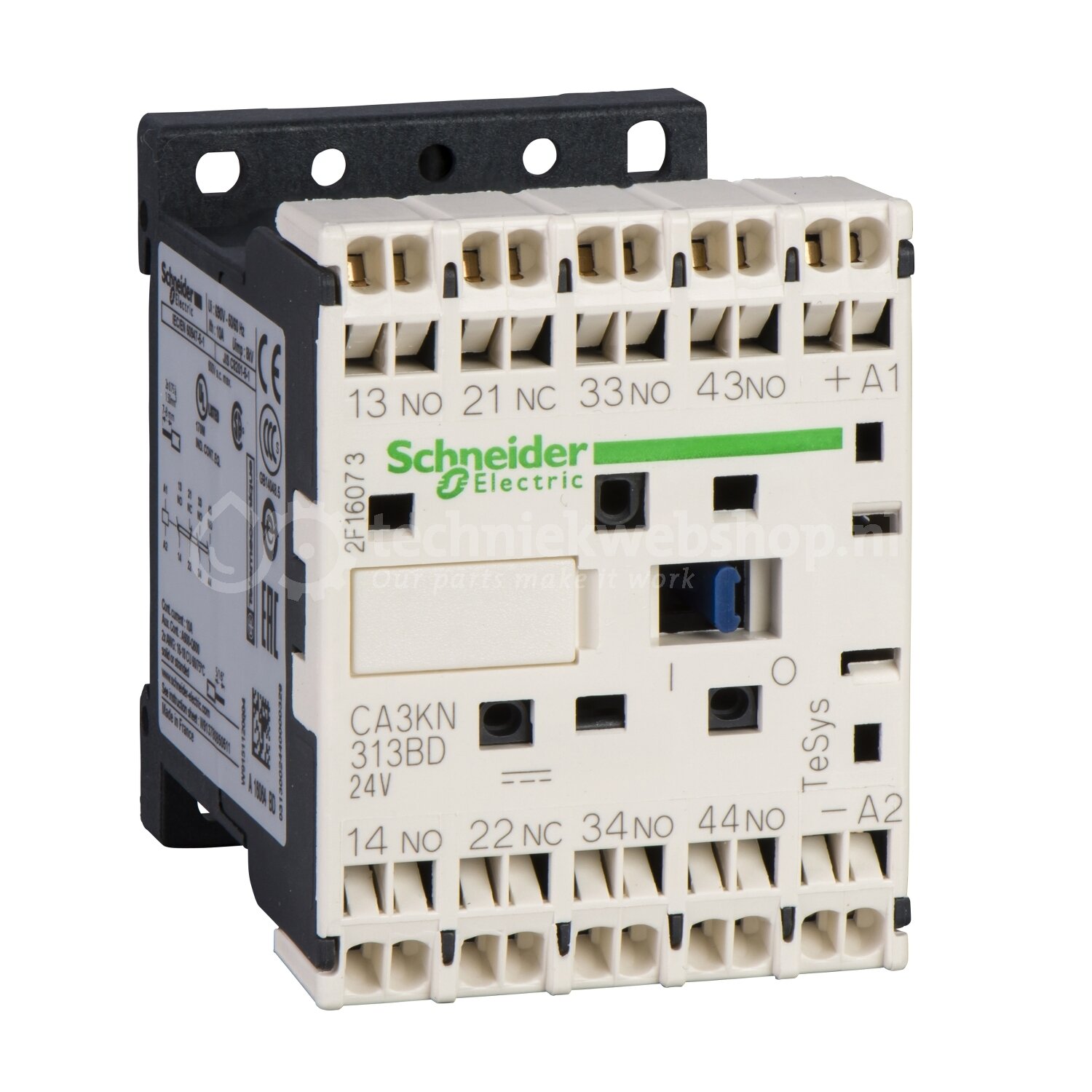 Schneider Electric TeSys Contactor relais - Hulprelais / TeSys K ...