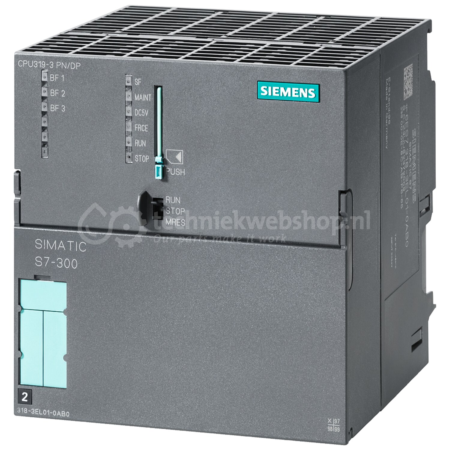 Siemens Industry CPU319-3 PN/DP, 2 MB / SIMATIC S7-300 CPU 319-3 PN/DP ...