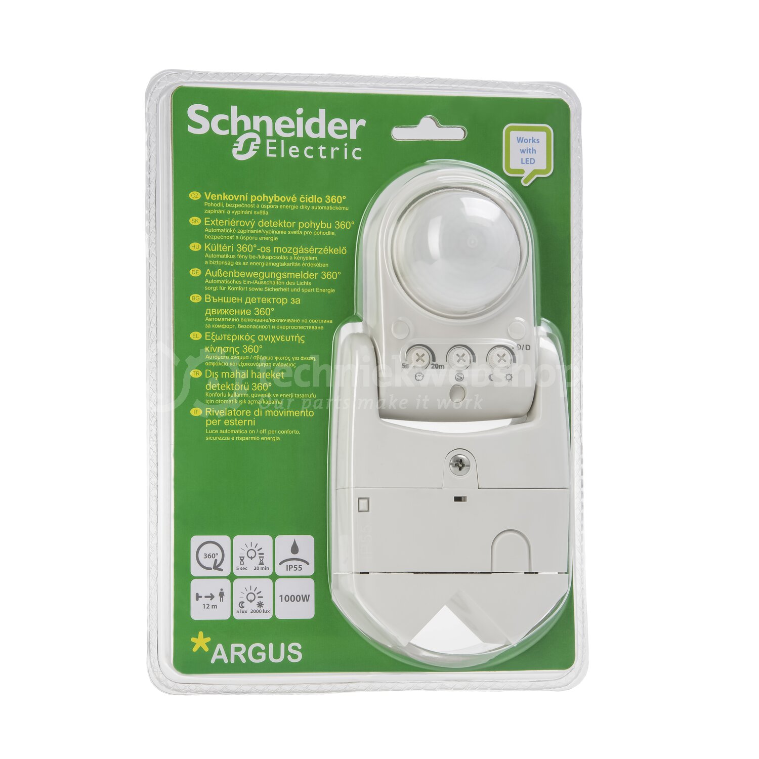 Schneider Electric ARGUS standard movement detectors ...