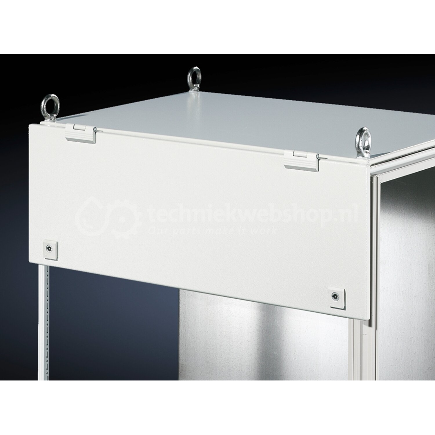 Rittal TS - 8801240 / Plaat boven scharn BxH 800x300 R7035, Deur ...