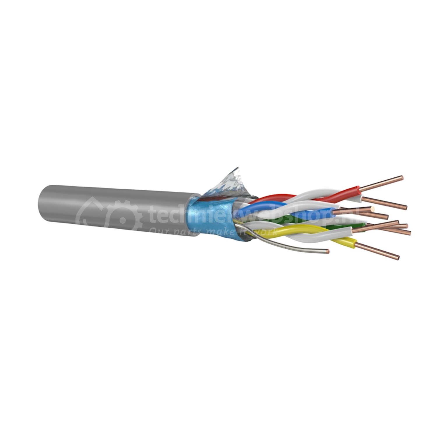 Cable Partners HSTH B2ca - Halogeenvrije signaalkabel / H(st)H 2x2x0,8 ...
