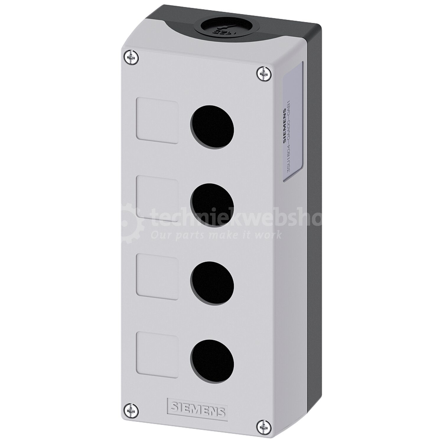 Siemens Industry Enclosure plastic, 4 control points / Enclosure for ...