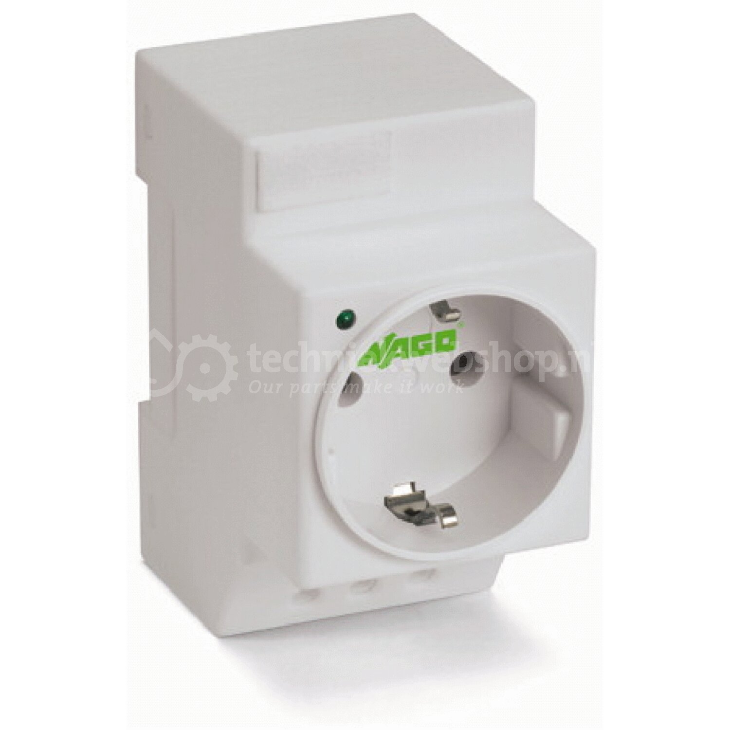 Wago Series 709 - 709-581 / Contactdoos schakelkast voor draagrail- en ...