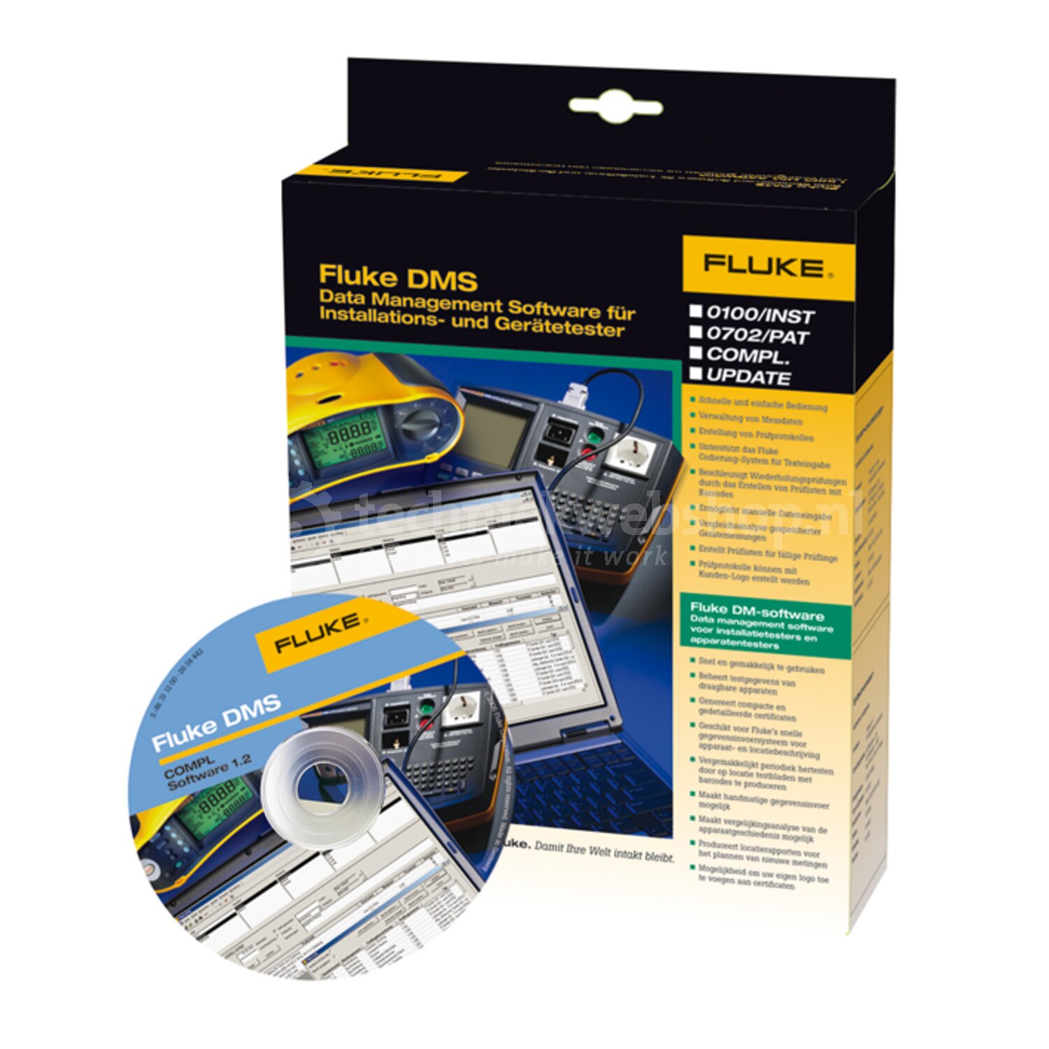Fluke Nederland Visualiseringssoftware - FLK-DMS COMPL/PROF,DMS COMPL ...