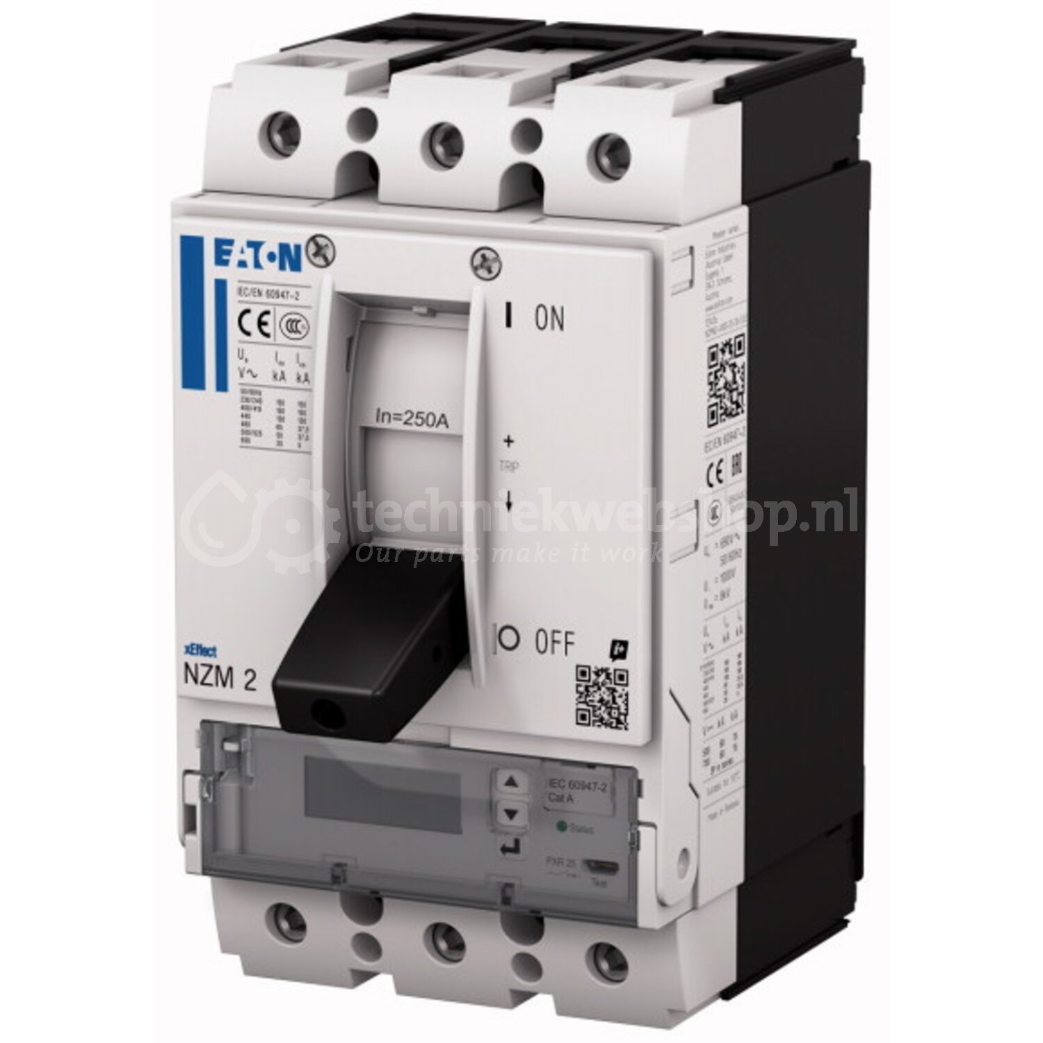 Eaton MCCB's & Accessoires NZM PXR-series - NZMH2-PX100-S1 / NZM2 ...