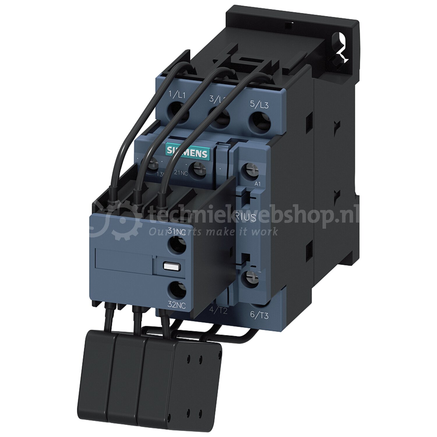 Siemens Industry CONT., AC6B:25KVAR 1NO+2NC 24 V ... / Contactor, AC-6B ...