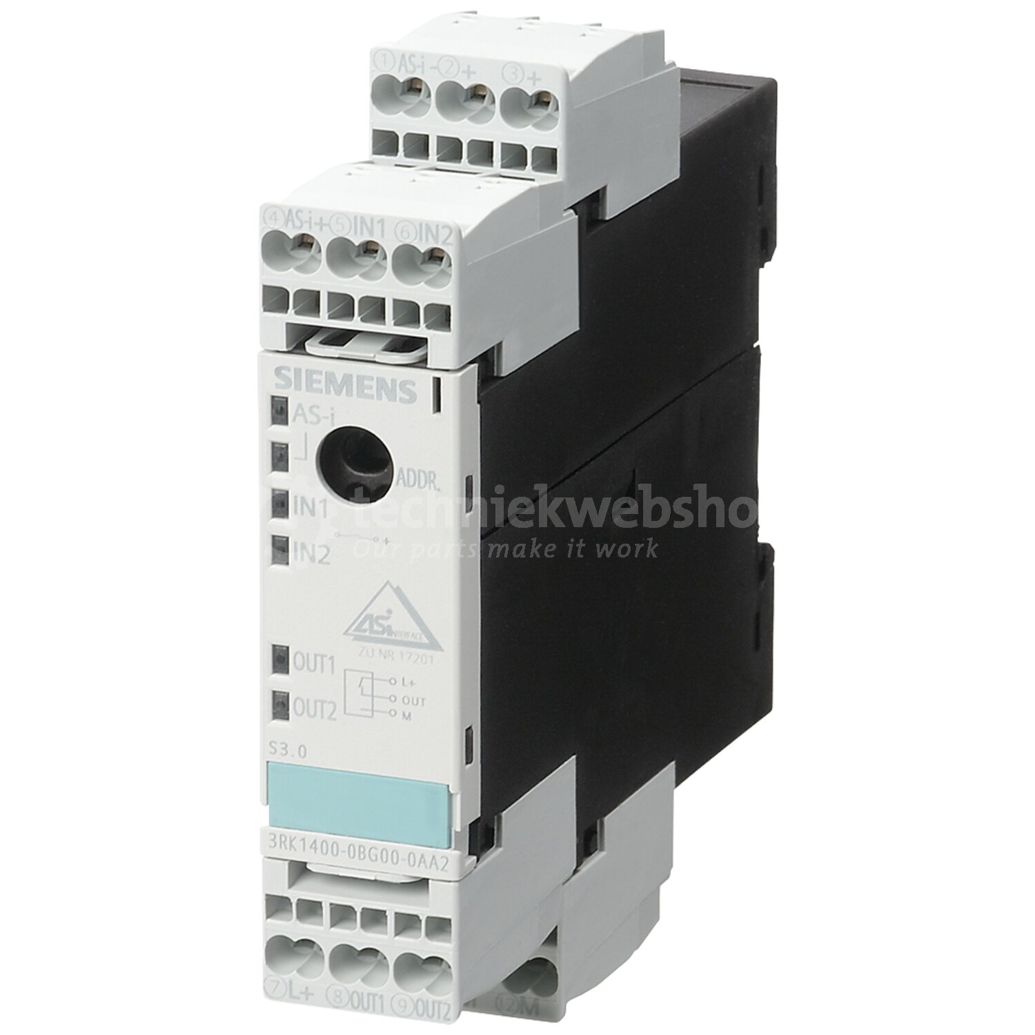 Siemens Industry RNV_NA - AS-INTERFACE SLIMLINE MODULE, / AS-i SlimLine ...