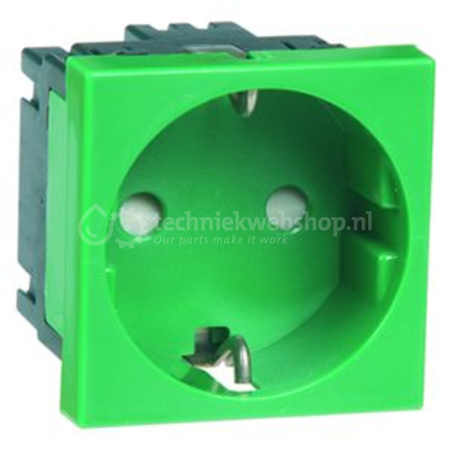 PEHA D 6211.42 EMS SI / Inbouw wcd Concept45 met steekklemmen2-polig, 1 ...