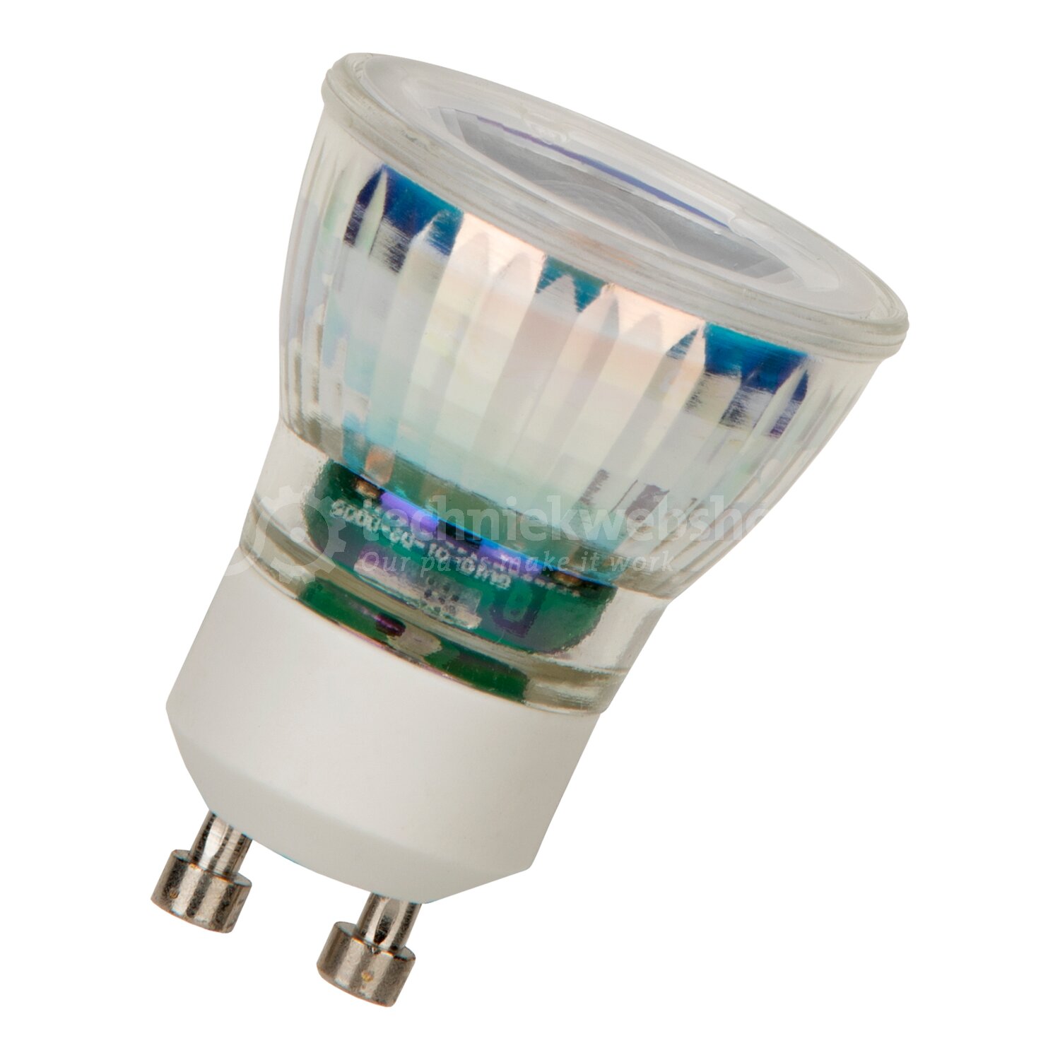 GU10 20 SMD LED Bulb 3.5W 290LM Warm White 3000K – Glass Cover, 240V, 40,000 Hour Life