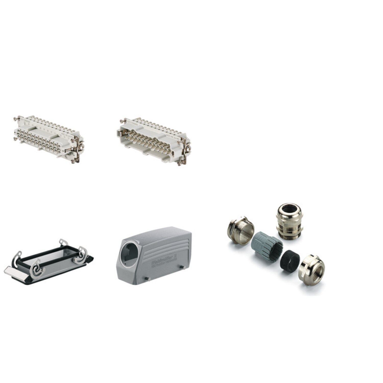 Weidmüller Benelux HDC kits - HDC-KIT-HE 24.130 / Connector, Screw ...