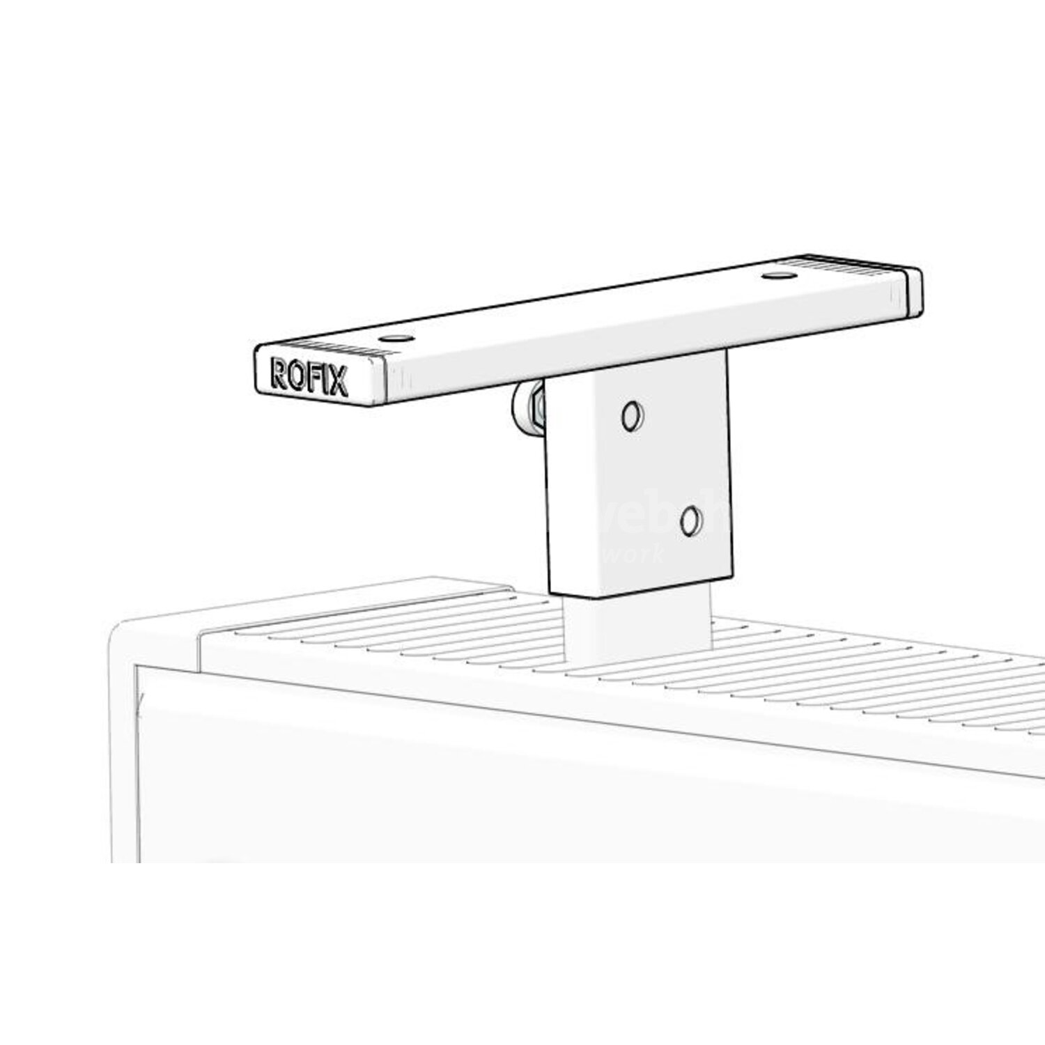 Rofix Standconsole - Standconsole toebehoren / Duo vensterbanksteun ...