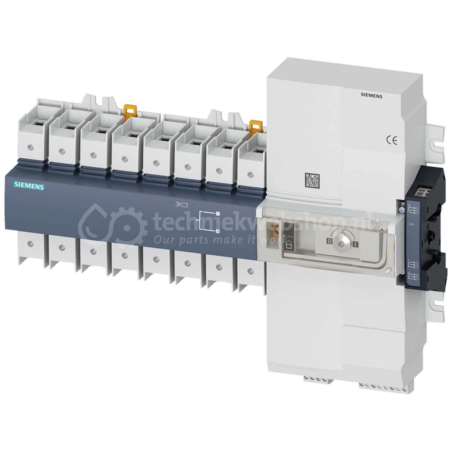 Siemens Industry SENTRON, 3KC transfer switching equipment, remotely ...