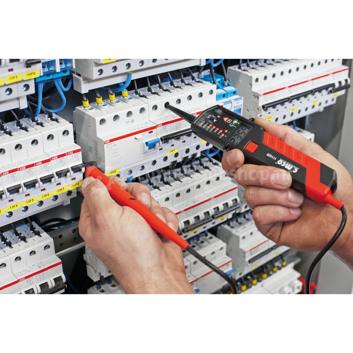 Cimco Werkzeuge Spanningstester Duspol LED/LCD PRO, Spanningzoeker ...
