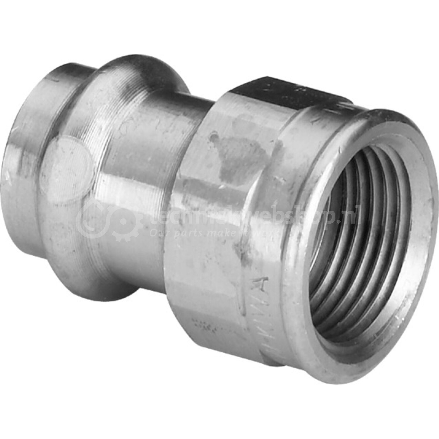 Viega Sanpress - 4512 / Profipress S overgangsstuk 22 X 3/4 (), verkoop ...