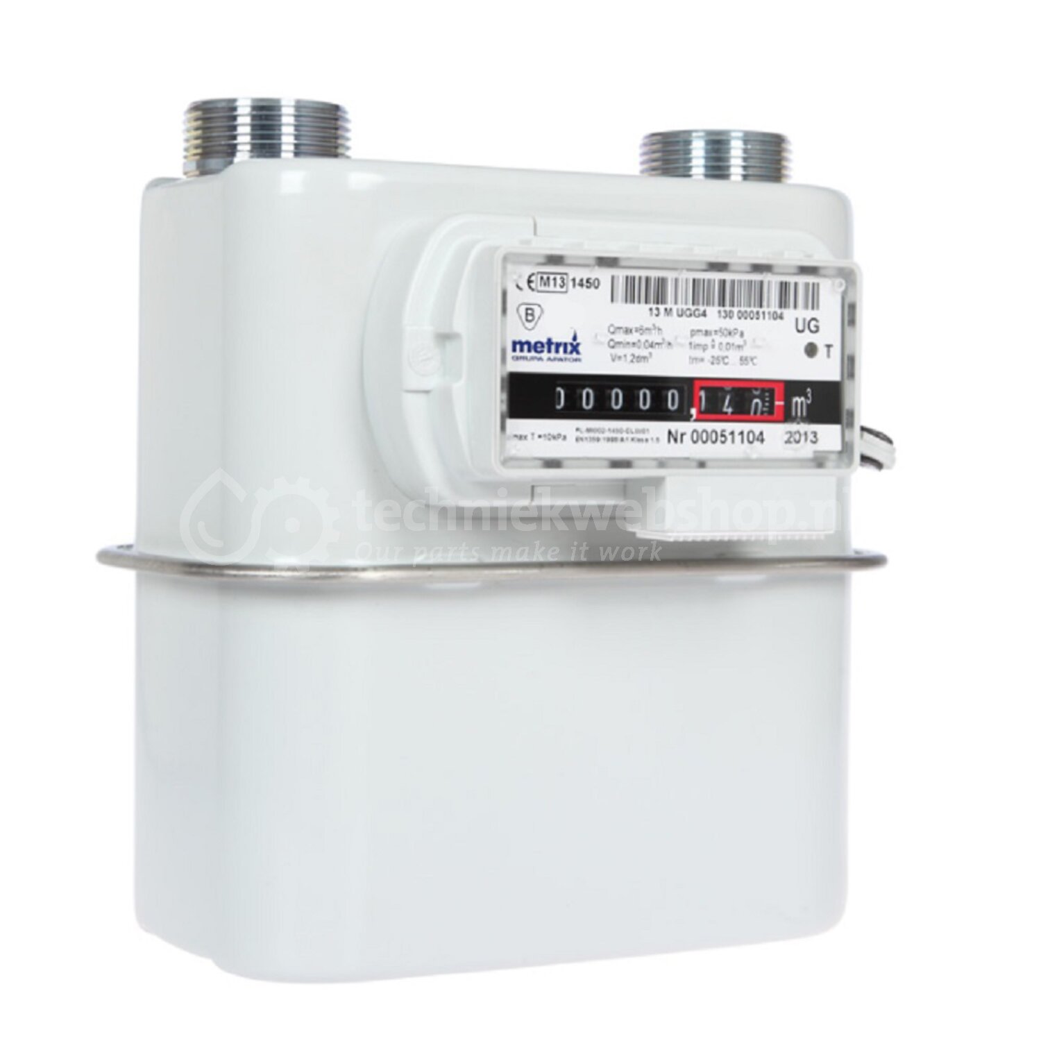 Apator Metrix Balgengasmeters - G1,6 3/4