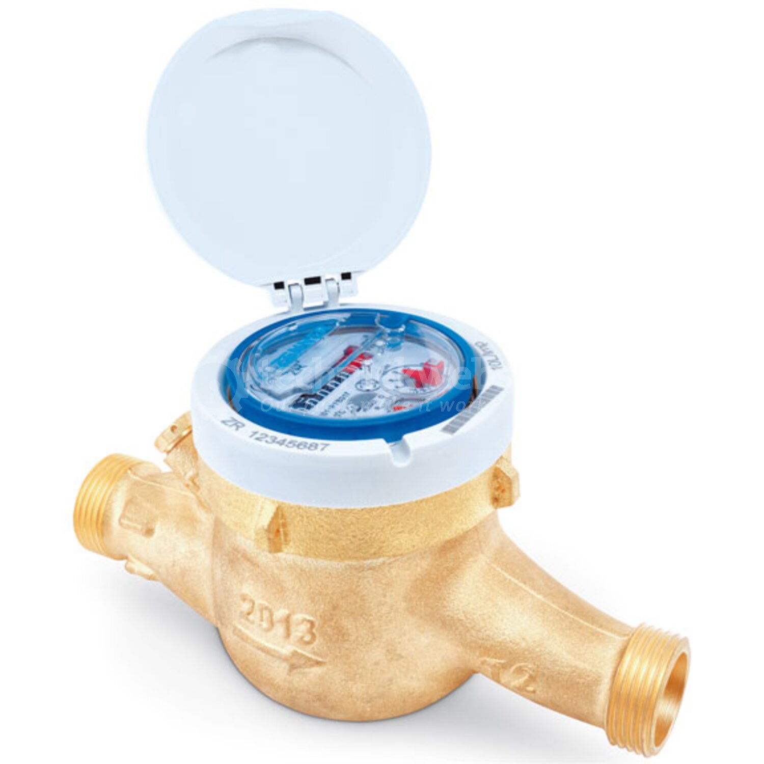 ZENNER International Watermeter - Meerstraal - MTKD-N / 10-260-DN25 ...