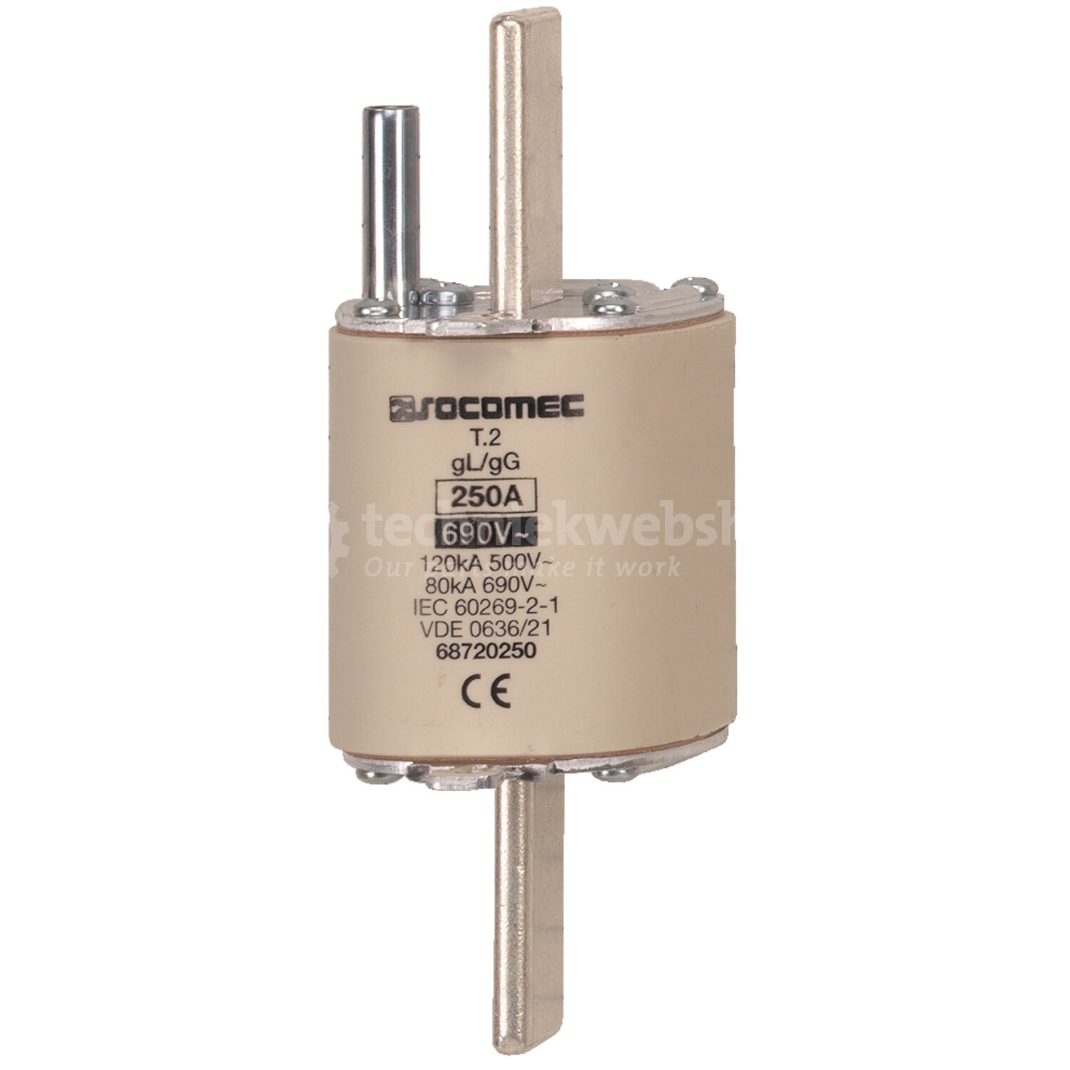 Socomec FUSES & FUSE BASES - FUSE WITHOUT STRIKER / ZEKERING T0 AM 100A ...