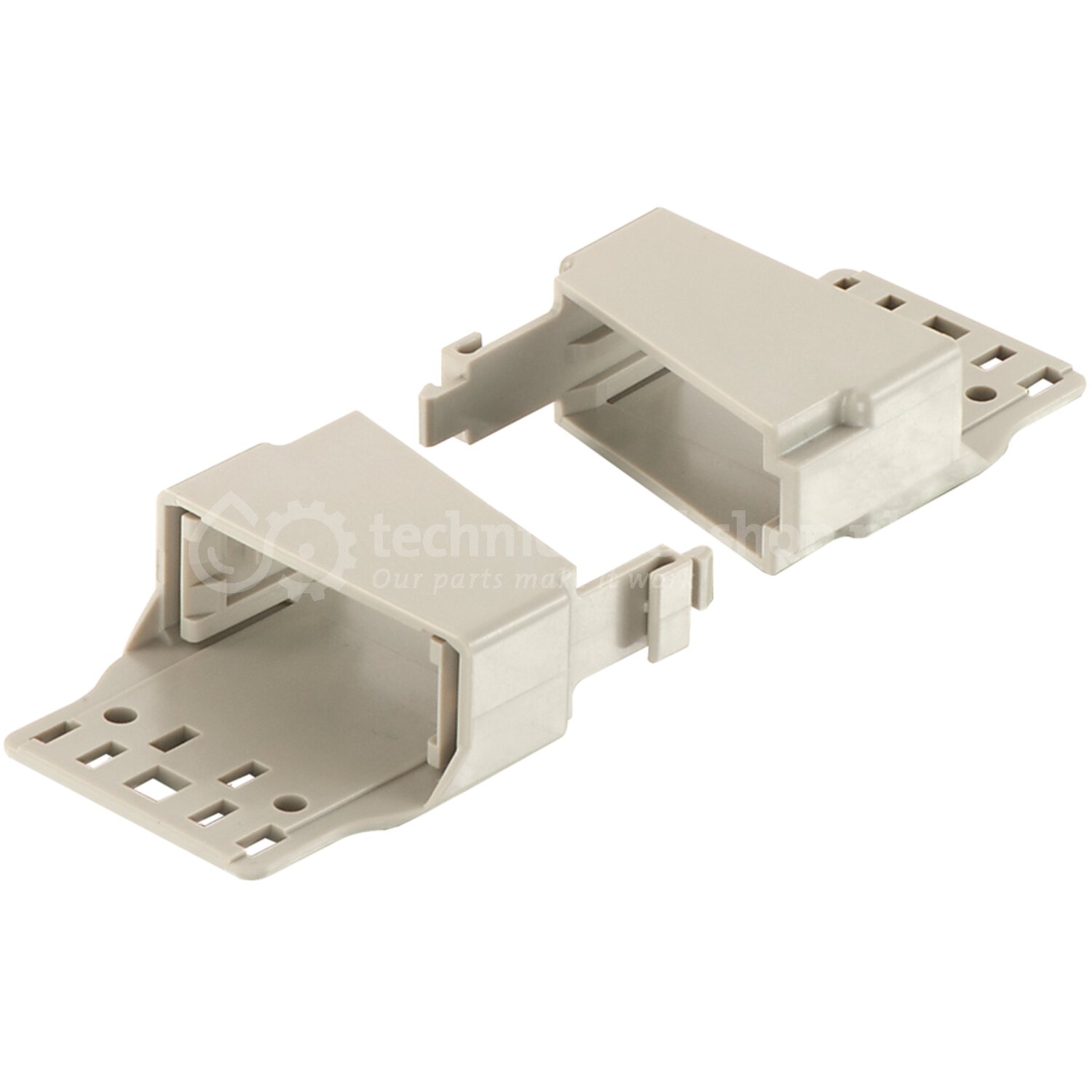 Harting Module Clamp with strain relief (2 / Module locking system ...