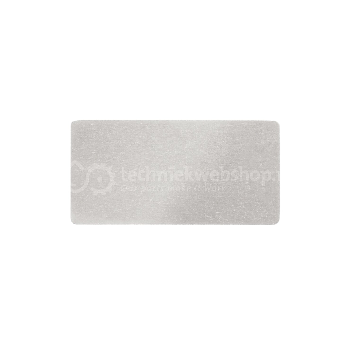 Weidmüller Benelux MetalliCard - CC-M 30/60 AL / Device marking, 60 mm ...