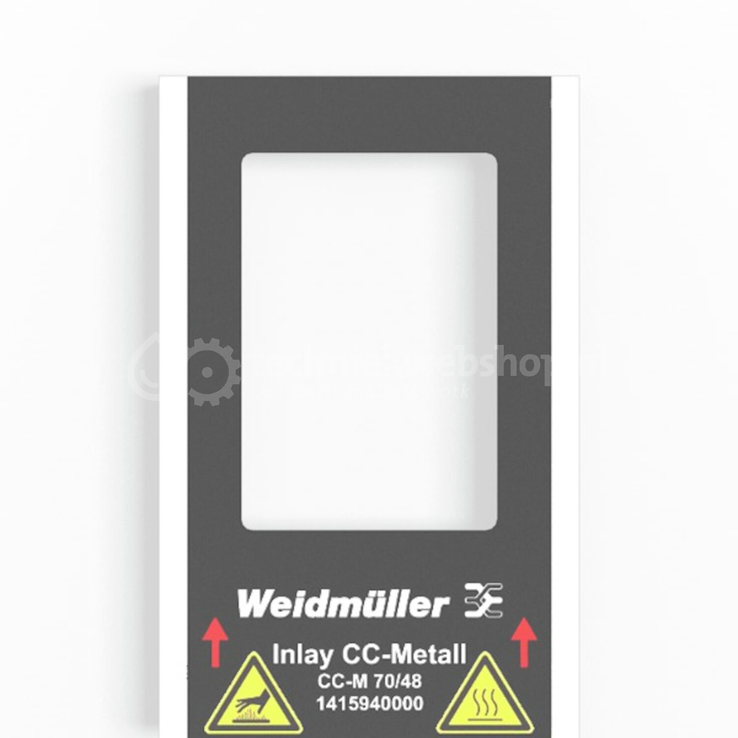 Weidmüller Benelux MetalliCard - CC-M 70/48 AL SDR / Device marking, 48 ...