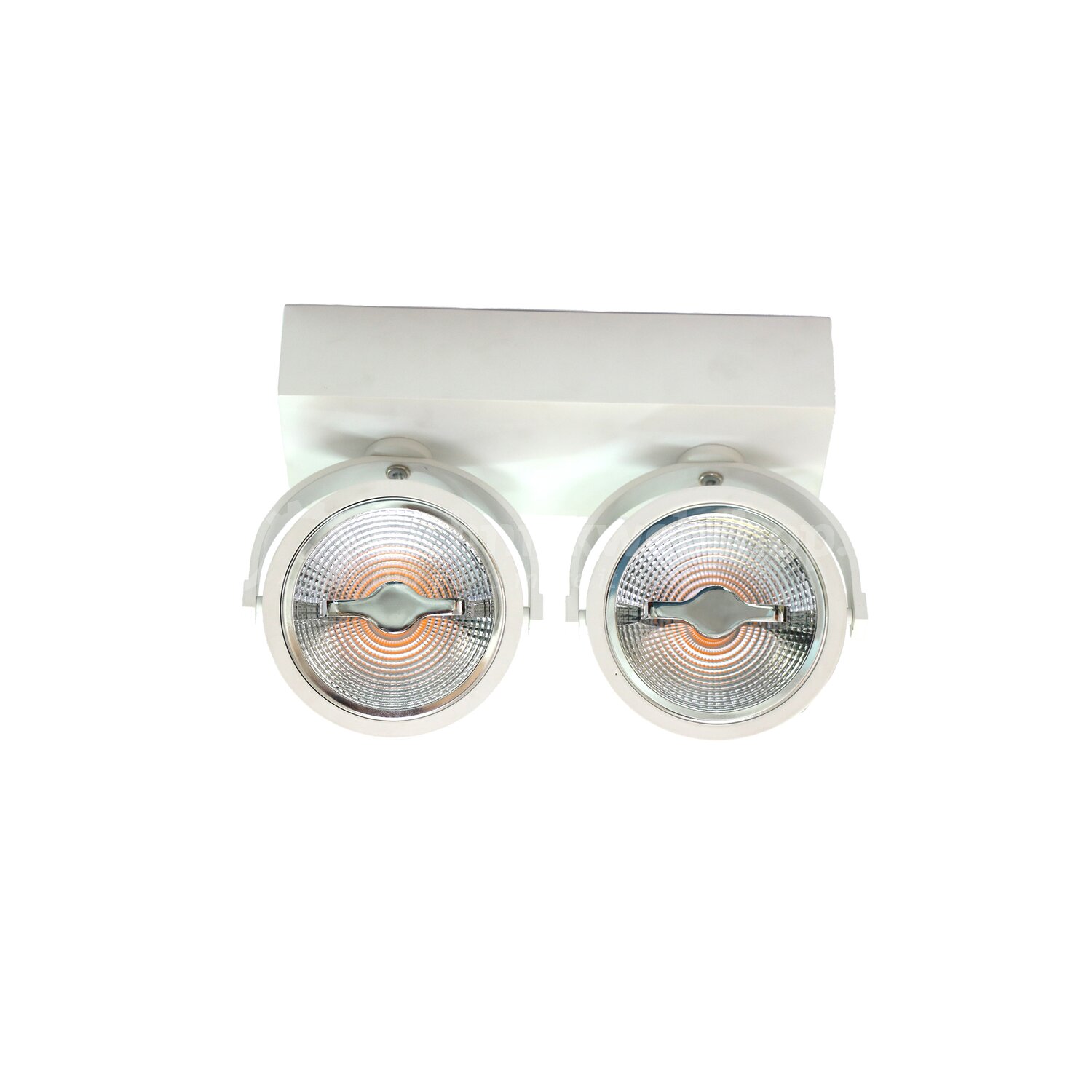 MacBright Squat 2-LED - 2x 3000lm 830 PW ND 24 BL/BL / Squat-2 3000 830 ...
