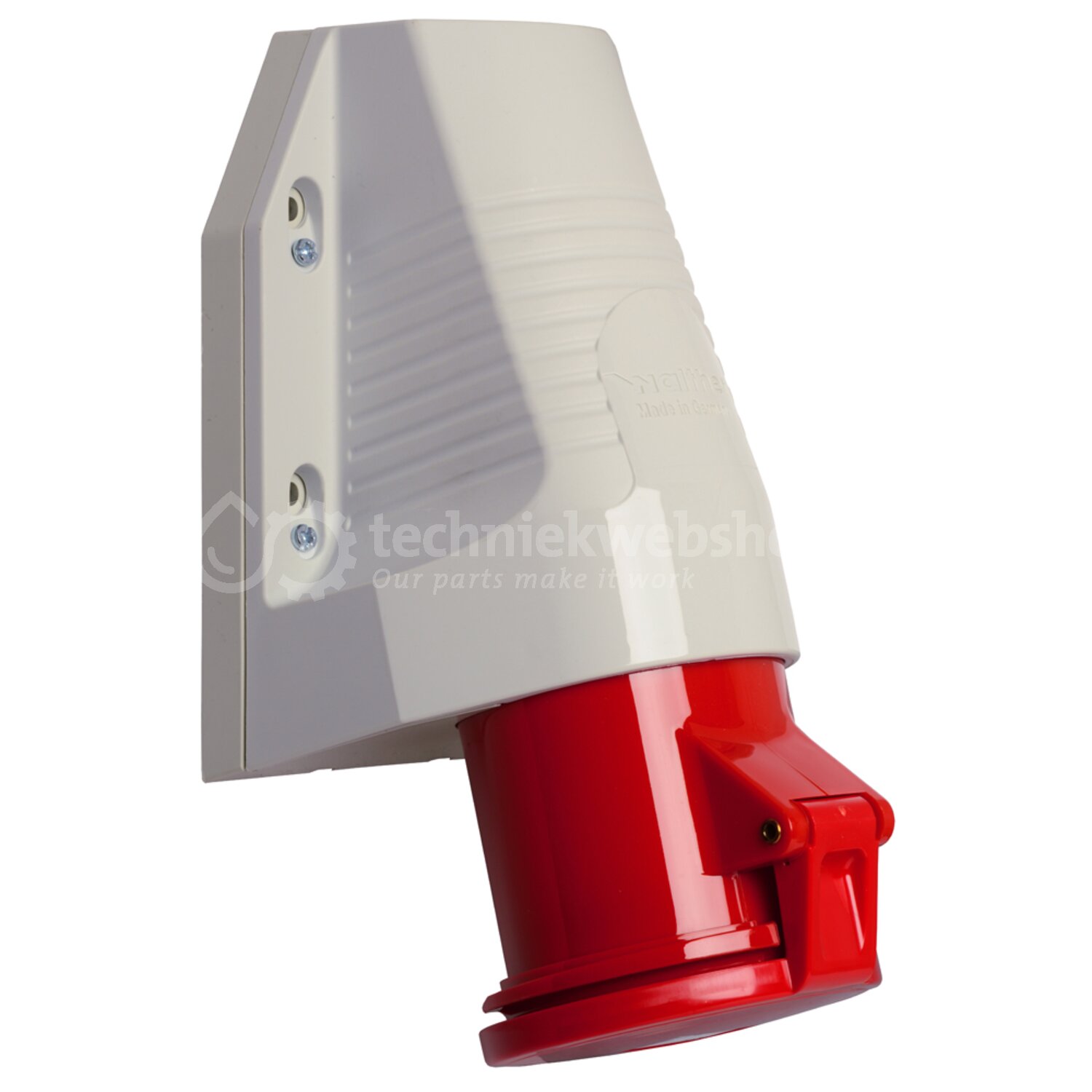 Walther Werke CEE wandcontactdoos - 160406 / CEE wcd 63A 4P 400V 6h ...