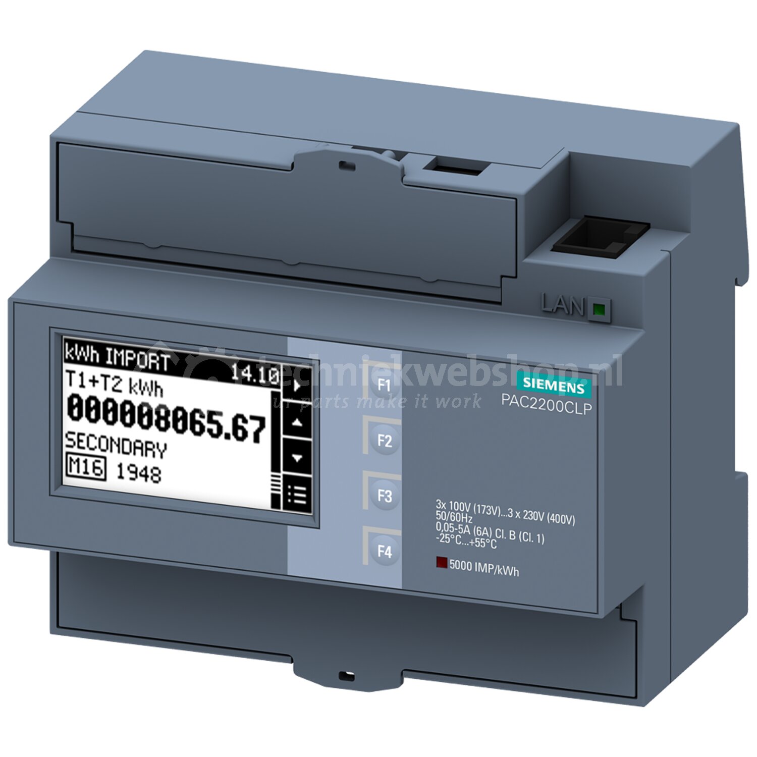 Siemens Industry PAC2200-CLP SP DR CT 400V Modbus... / SENTRON 7KM ...