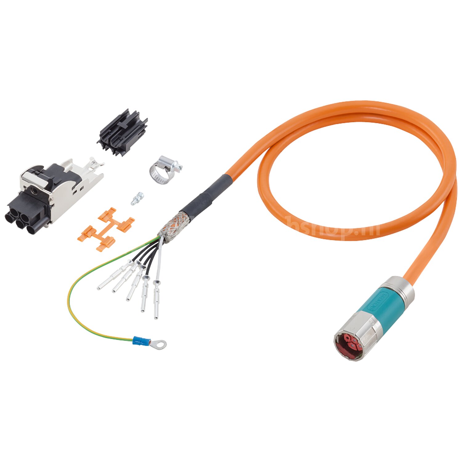 Siemens Industry Power cable pre-assembled type: 6FX8012-5CS01 (1FT/1FK ...