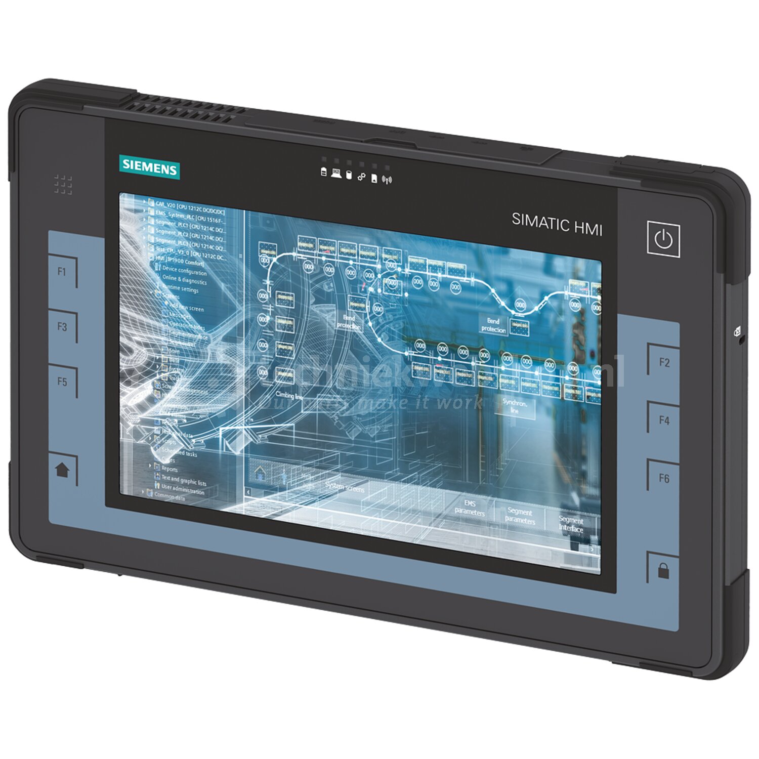 Siemens Industry SIMATIC IPC ITP1000, Panel-PC, verkoop per: 1 x 1 stuk ...