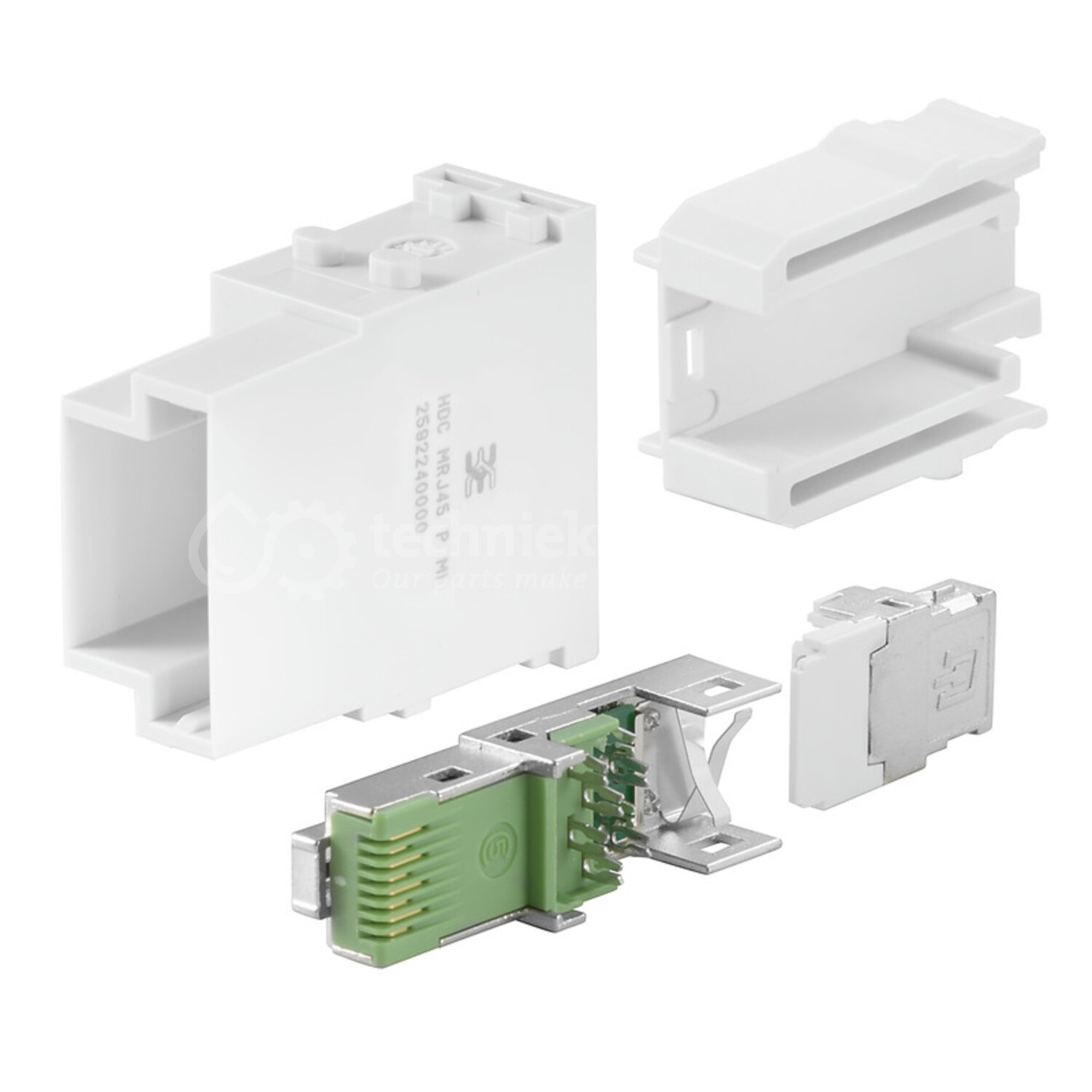 Weidmüller Benelux ModuPlug - HDC MRJ45 P MI / Module insert, Series ...