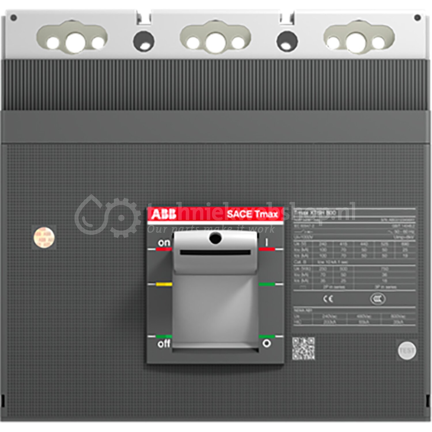 ABB Componenten Tmax XT - XT6H 1000 Breaking unit 3p F F / XT6H 1000 ...